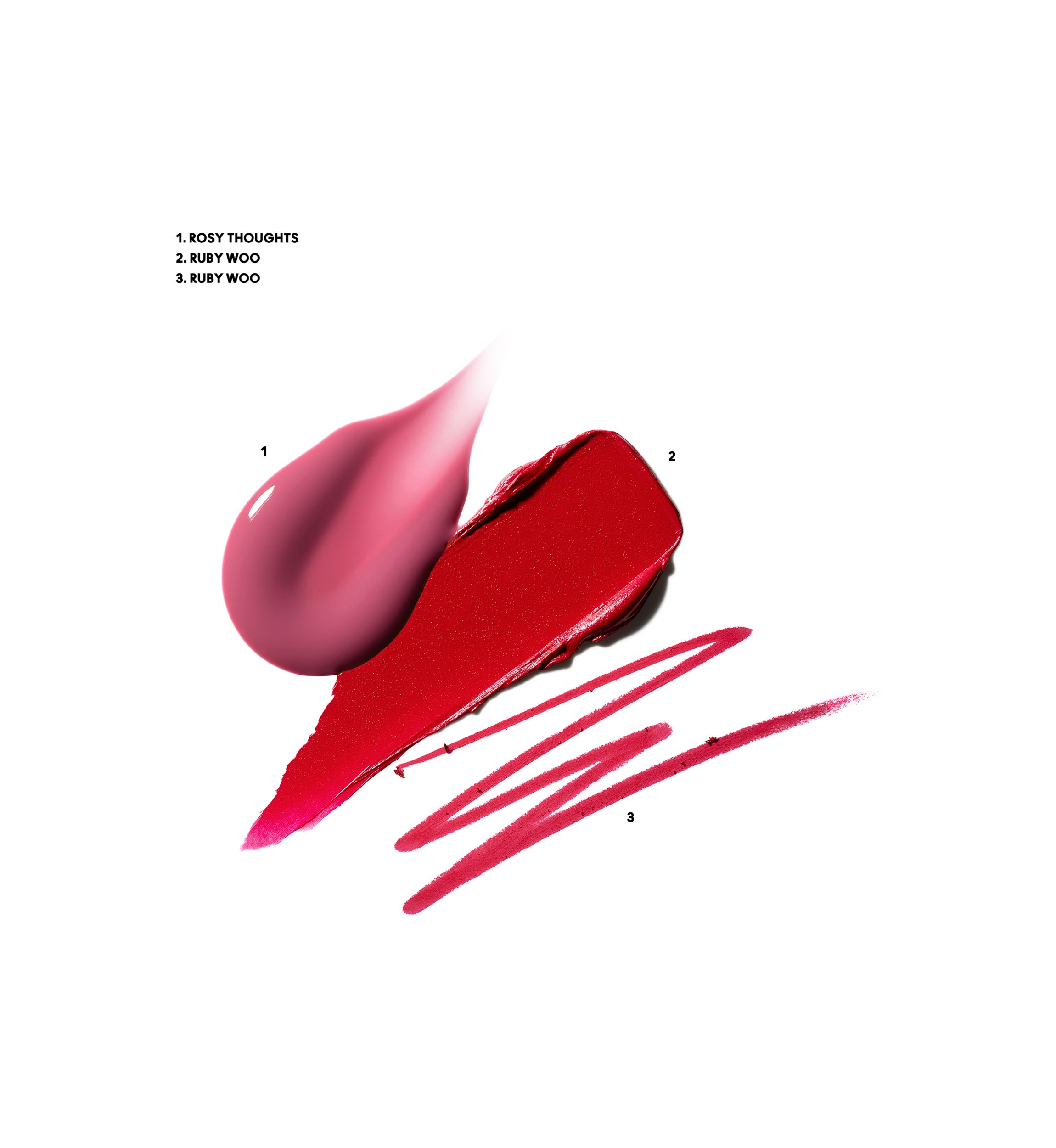 Matte Lipstick + Lip Gloss + Lip Liner Gift Set
