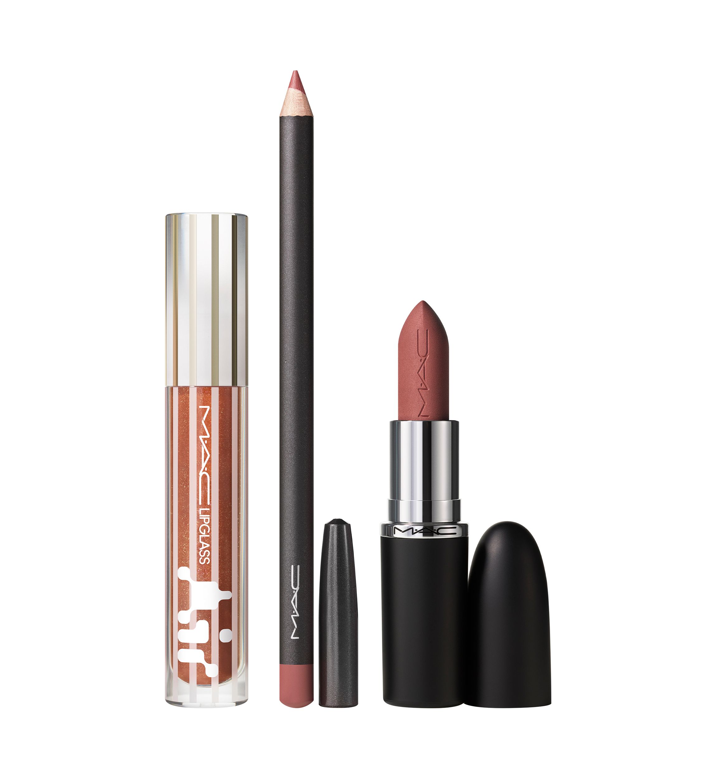 Matte Lipstick + Lip Gloss + Lip Liner Gift Set