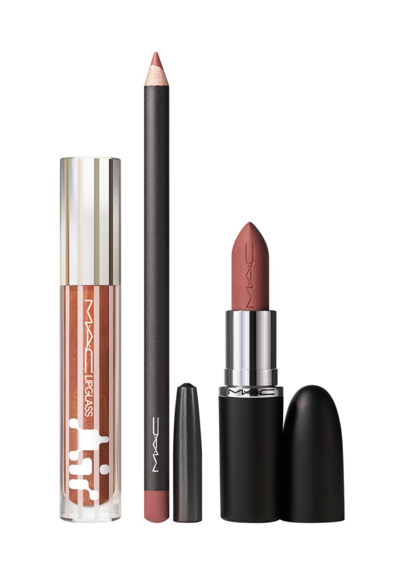 Matte Lipstick + Lip Gloss + Lip Liner Gift Set