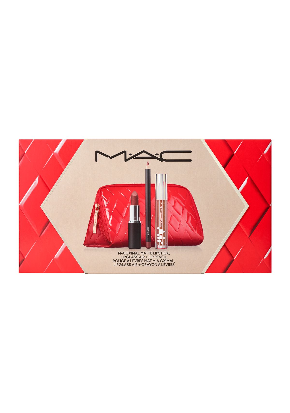 Matte Lipstick + Lip Gloss + Lip Liner Gift Set