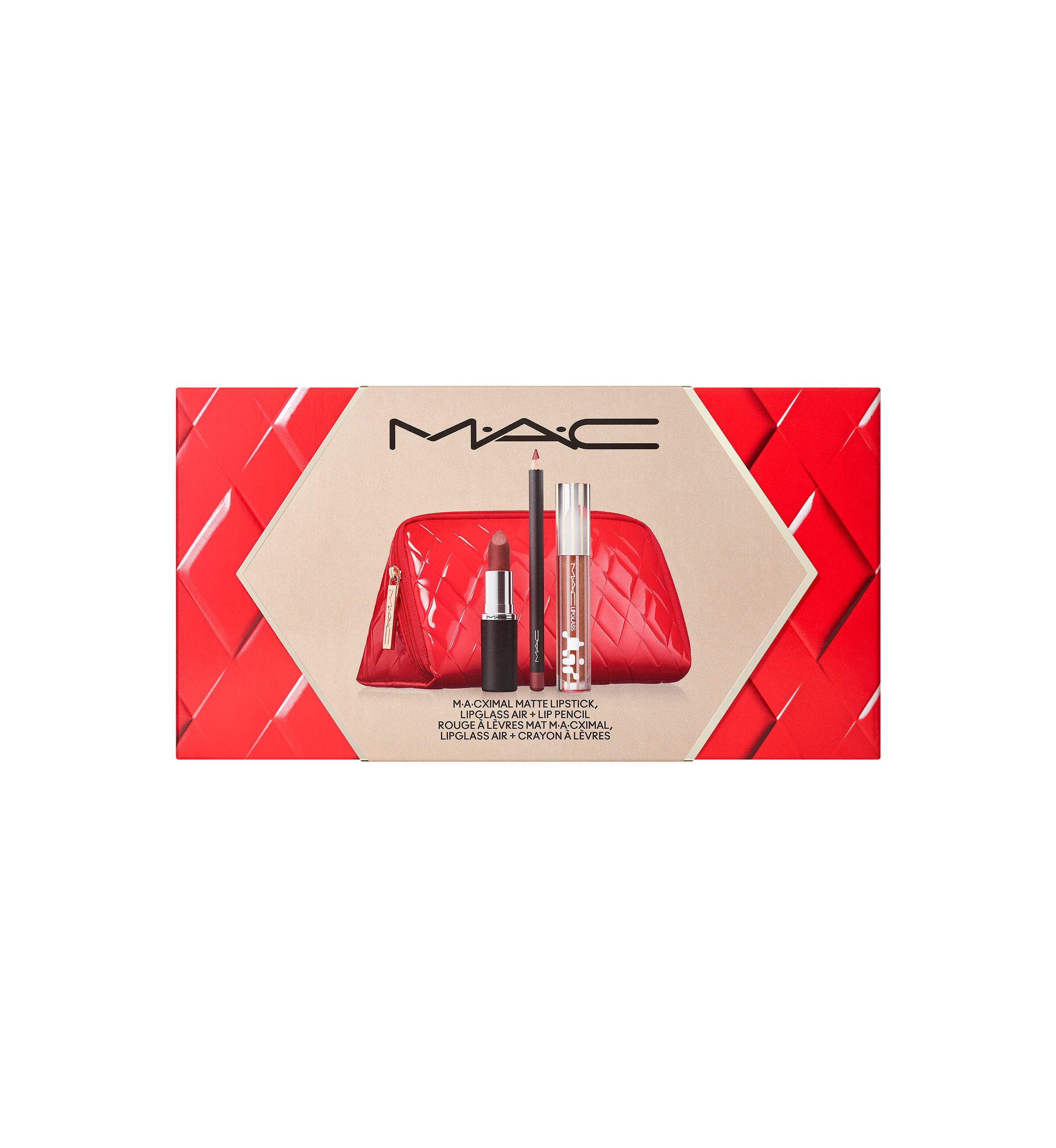 Matte Lipstick + Lip Gloss + Lip Liner Gift Set