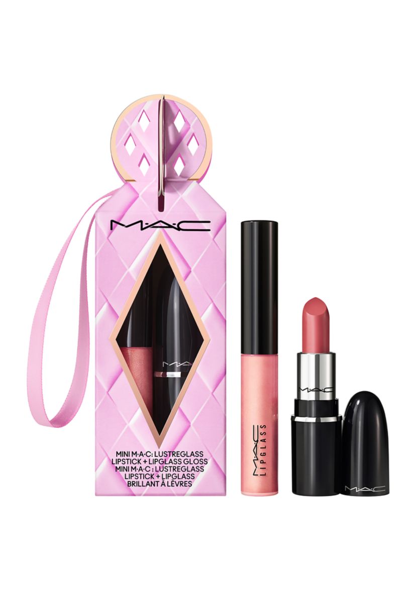 Mini Lipstick + Lip Gloss Makeup Gift Set 