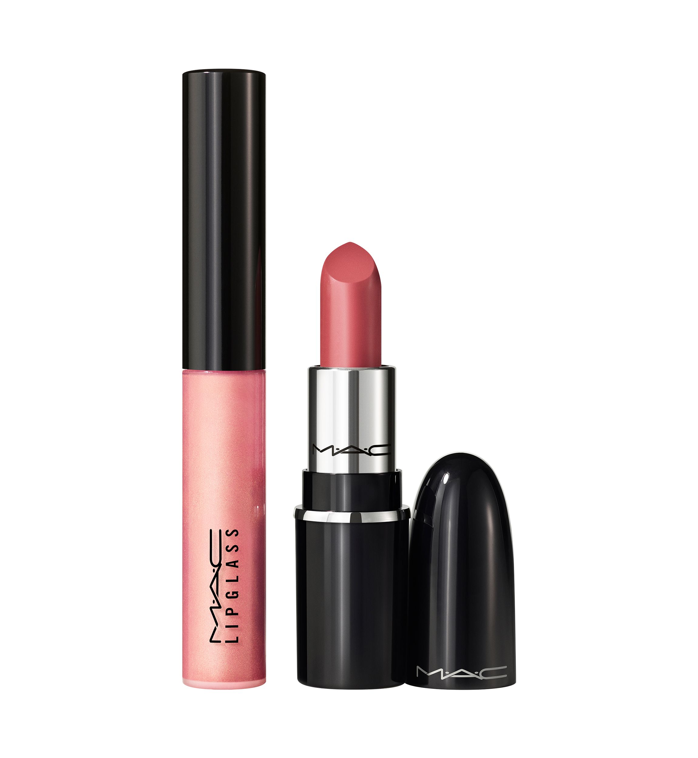 Mini Lipstick + Lip Gloss Makeup Gift Set 