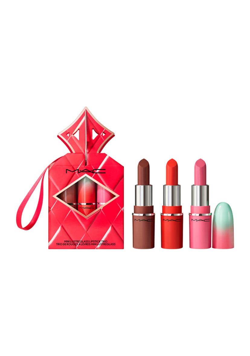 3-Piece Mini Lustreglass Shine Lipstick Gift Set