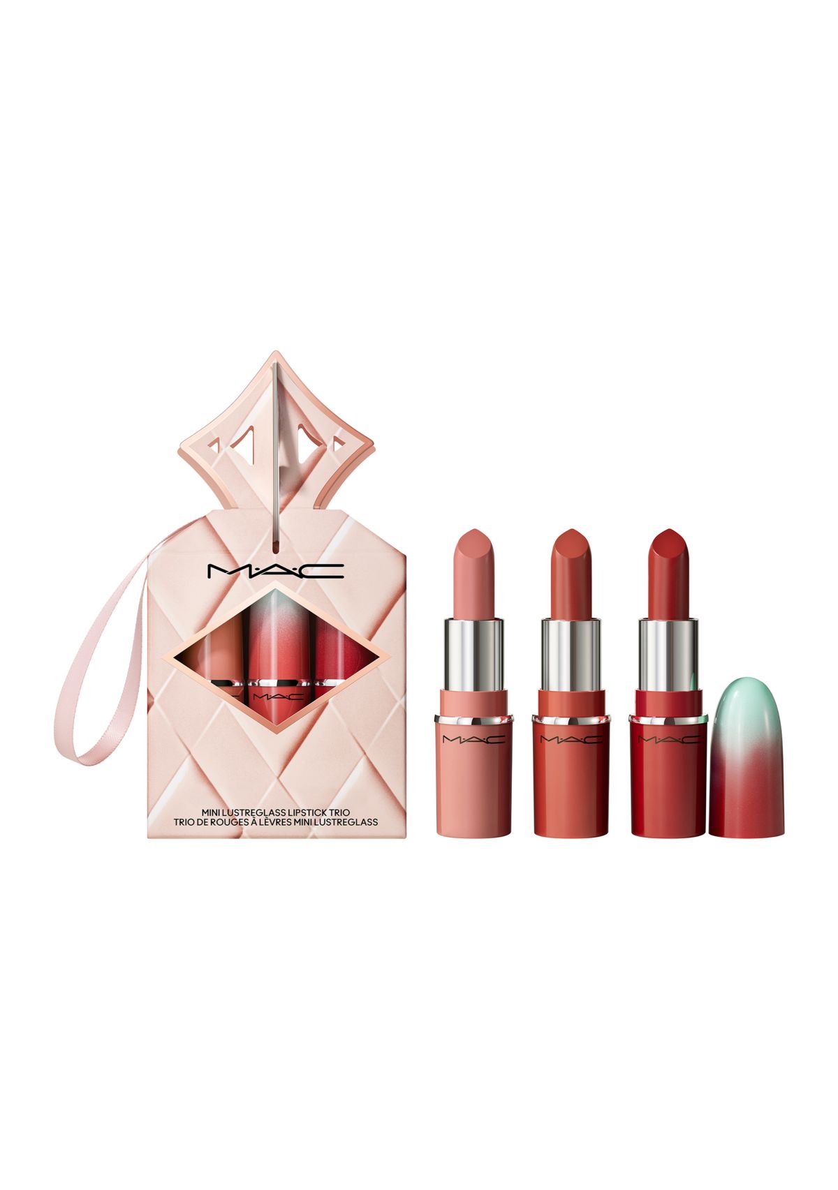 3-Piece Mini Lustreglass Shine Lipstick Gift Set