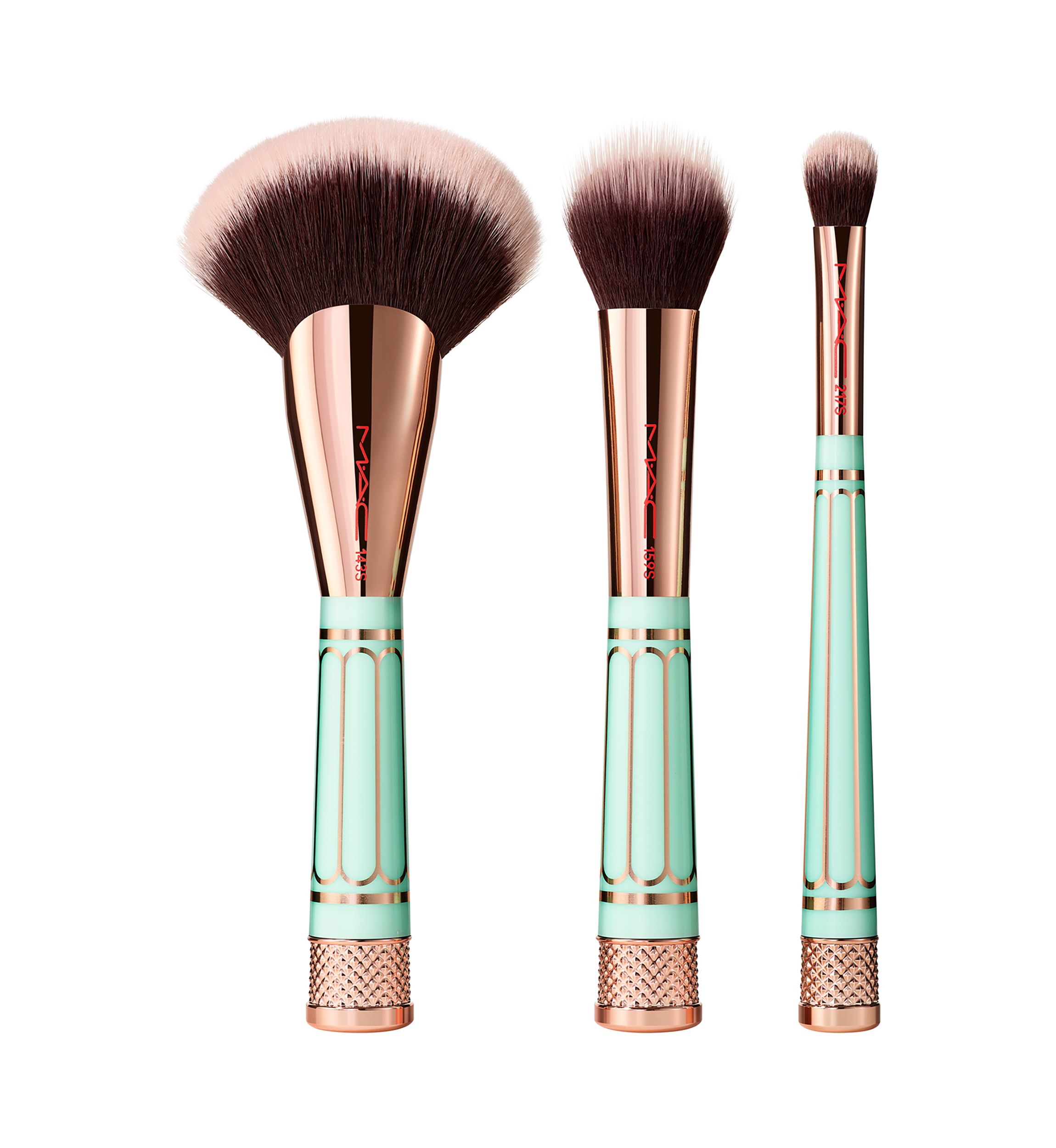 3-Piece Makeup Brush Holiday Gift Set
