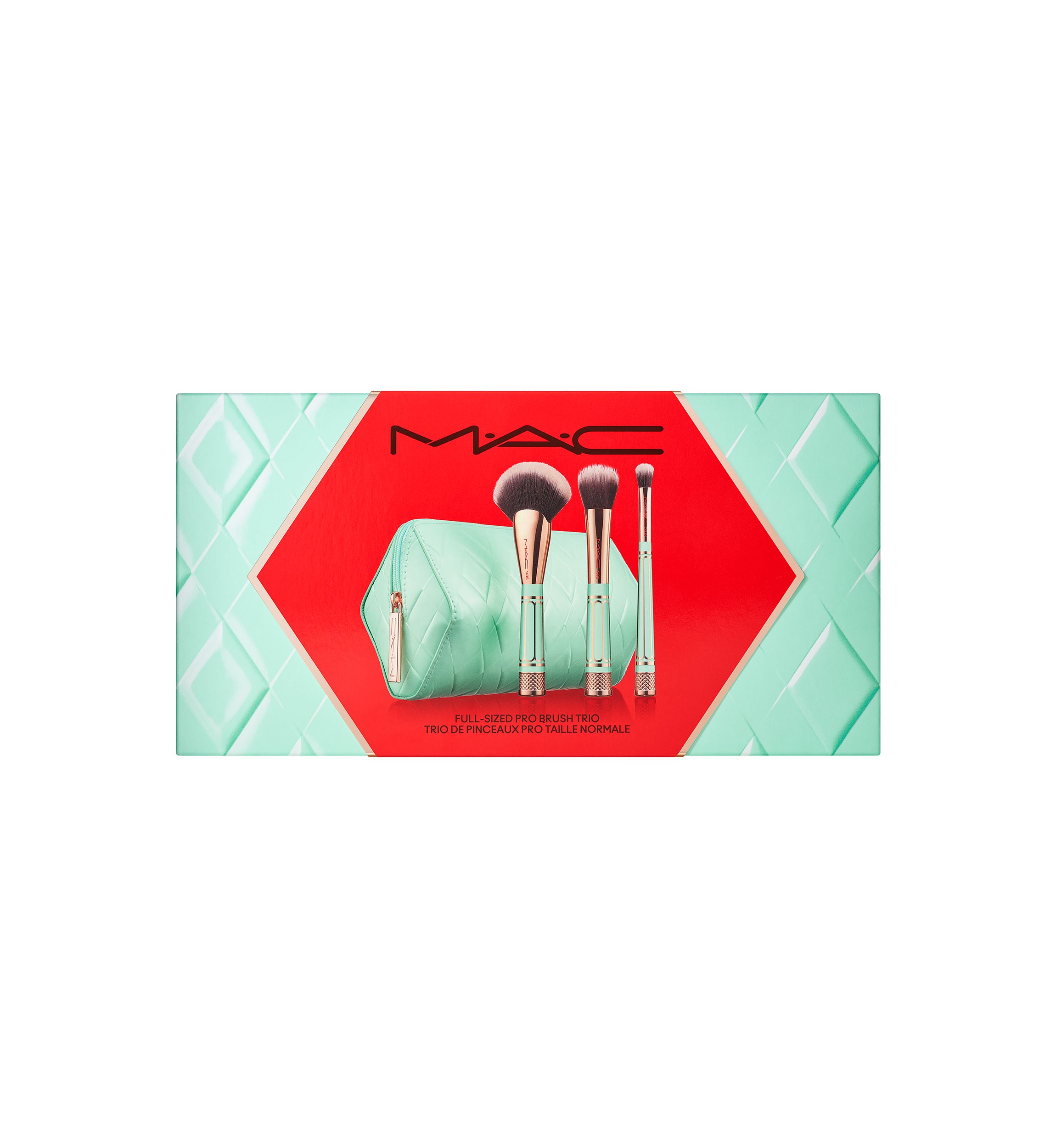 3-Piece Makeup Brush Holiday Gift Set