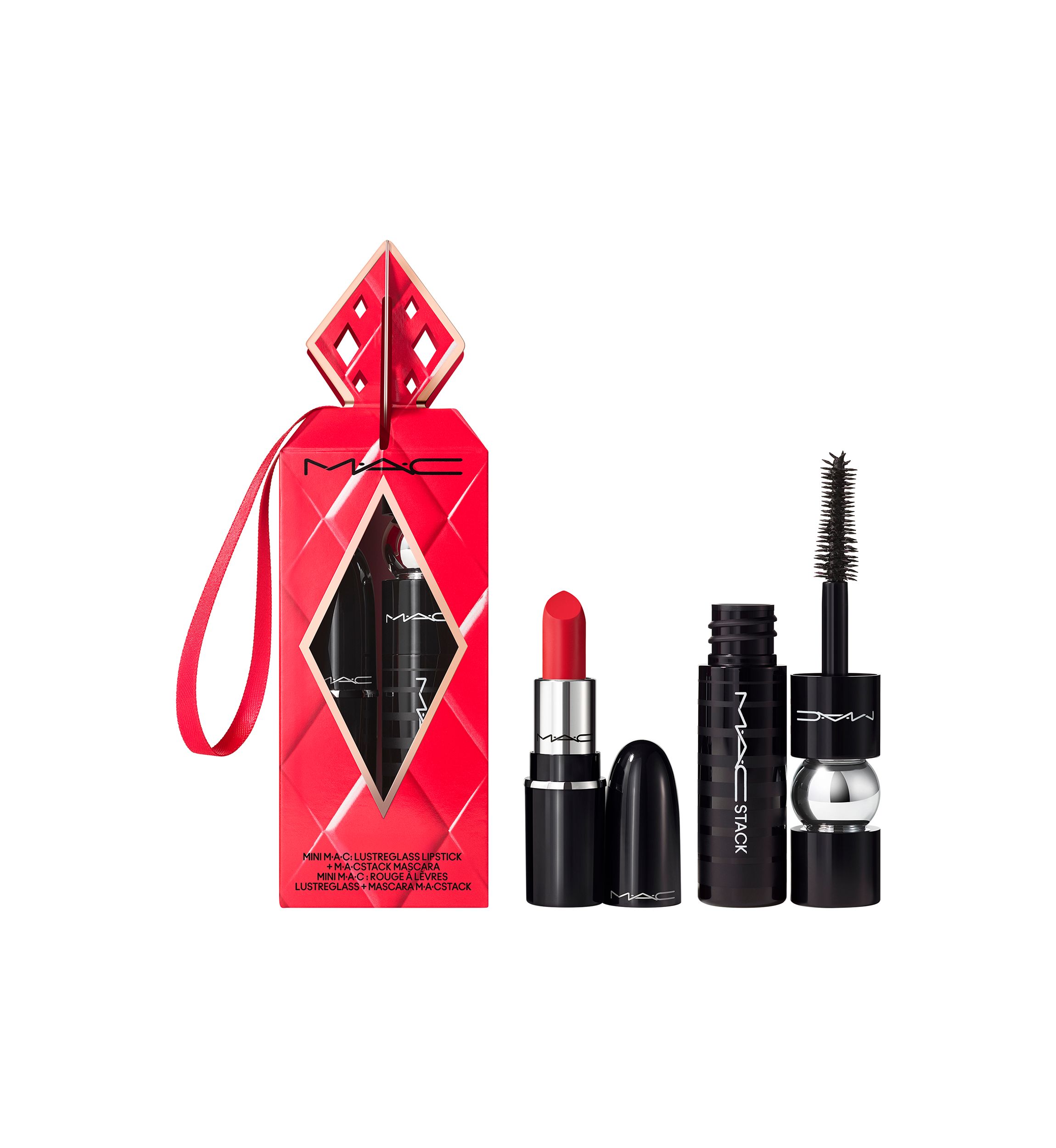 Mini Lipstick + Mascara Makeup Gift Set