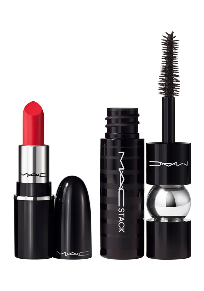 Mini Lipstick + Mascara Makeup Gift Set