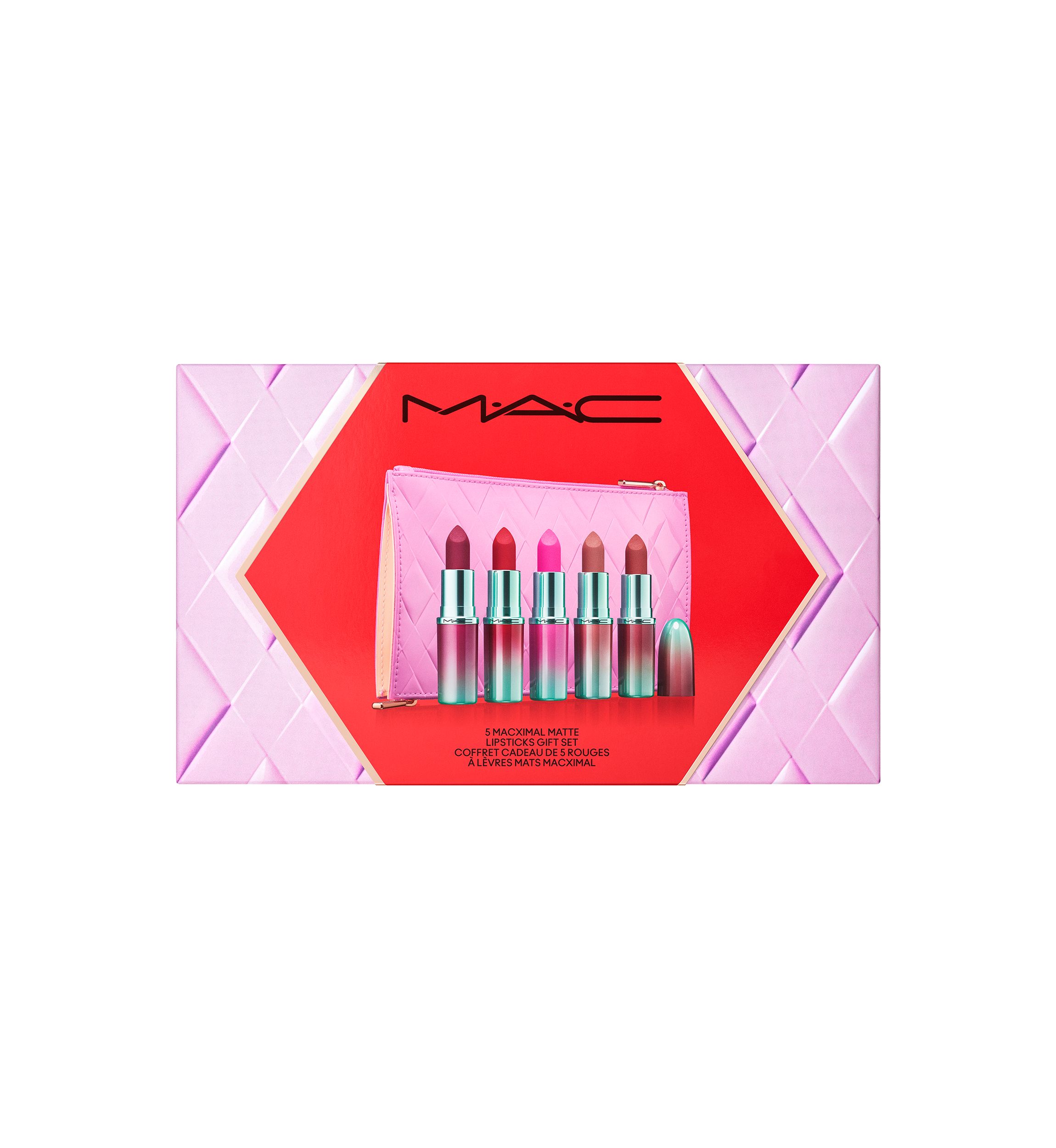 5-Piece Full-Size Matte Lipstick Gift Set
