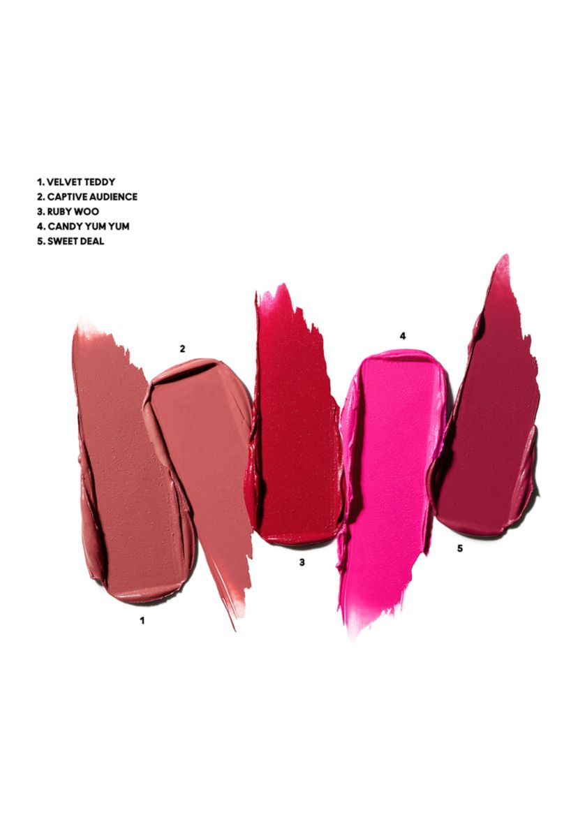 5-Piece Full-Size Matte Lipstick Gift Set