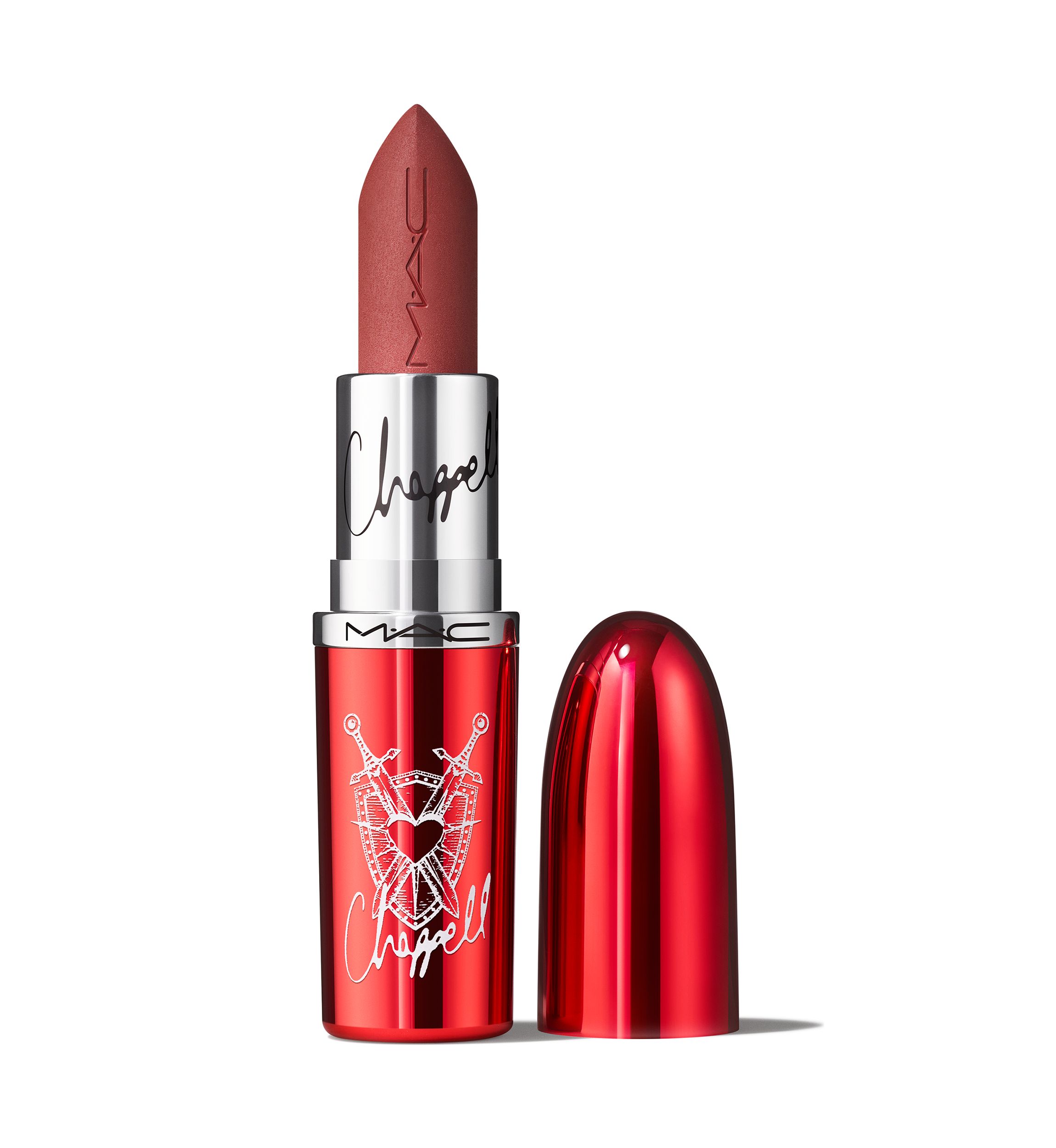 MAC M·A·Cximal Silky Matte VIVA GLAM Lipstick in UnNatural Red