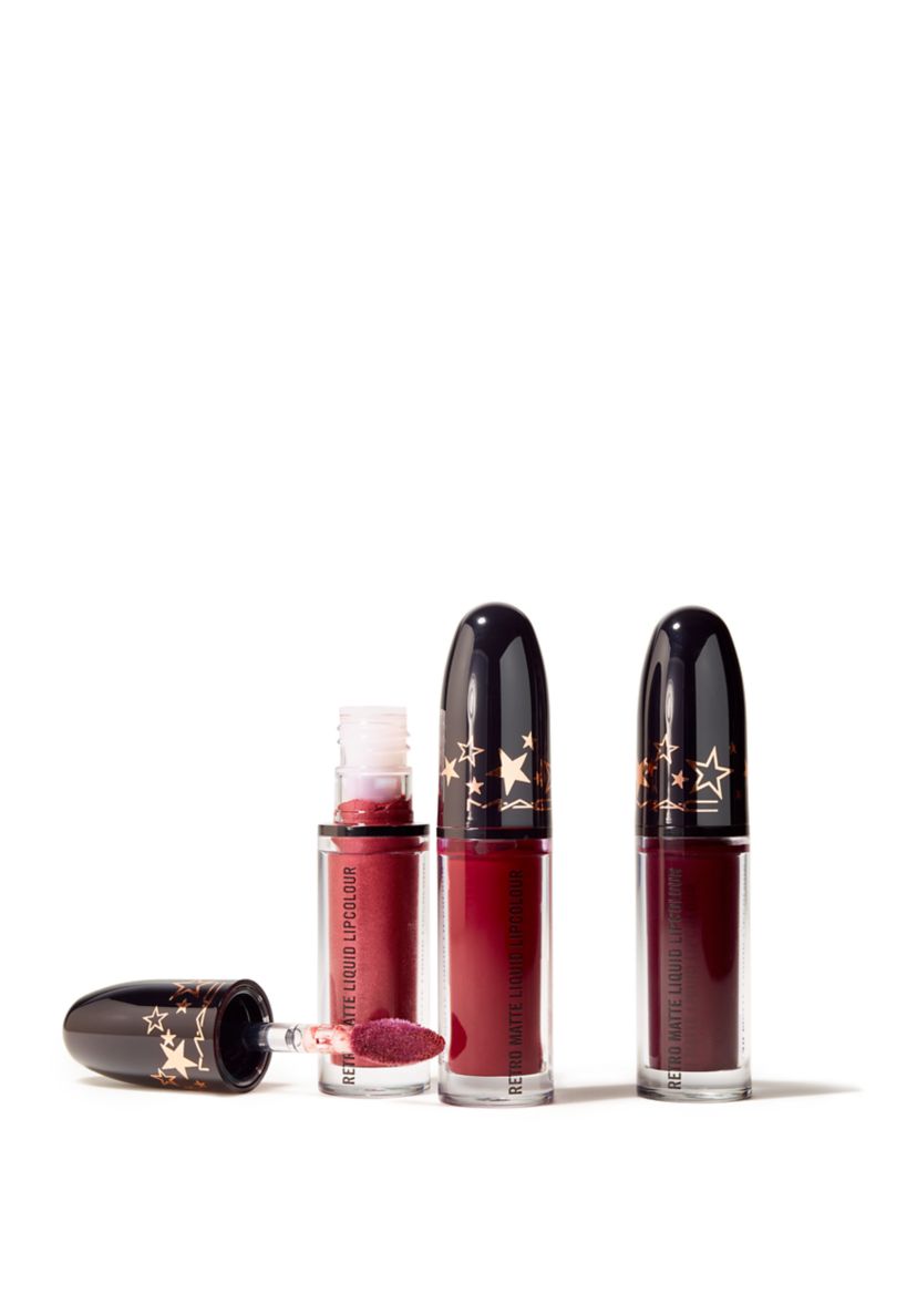 MAC ラッキー　スターズ　レトロマットキット　#レッド MAC Lucky Stars Retro Matte Kit: Red - $44 Value | Belk