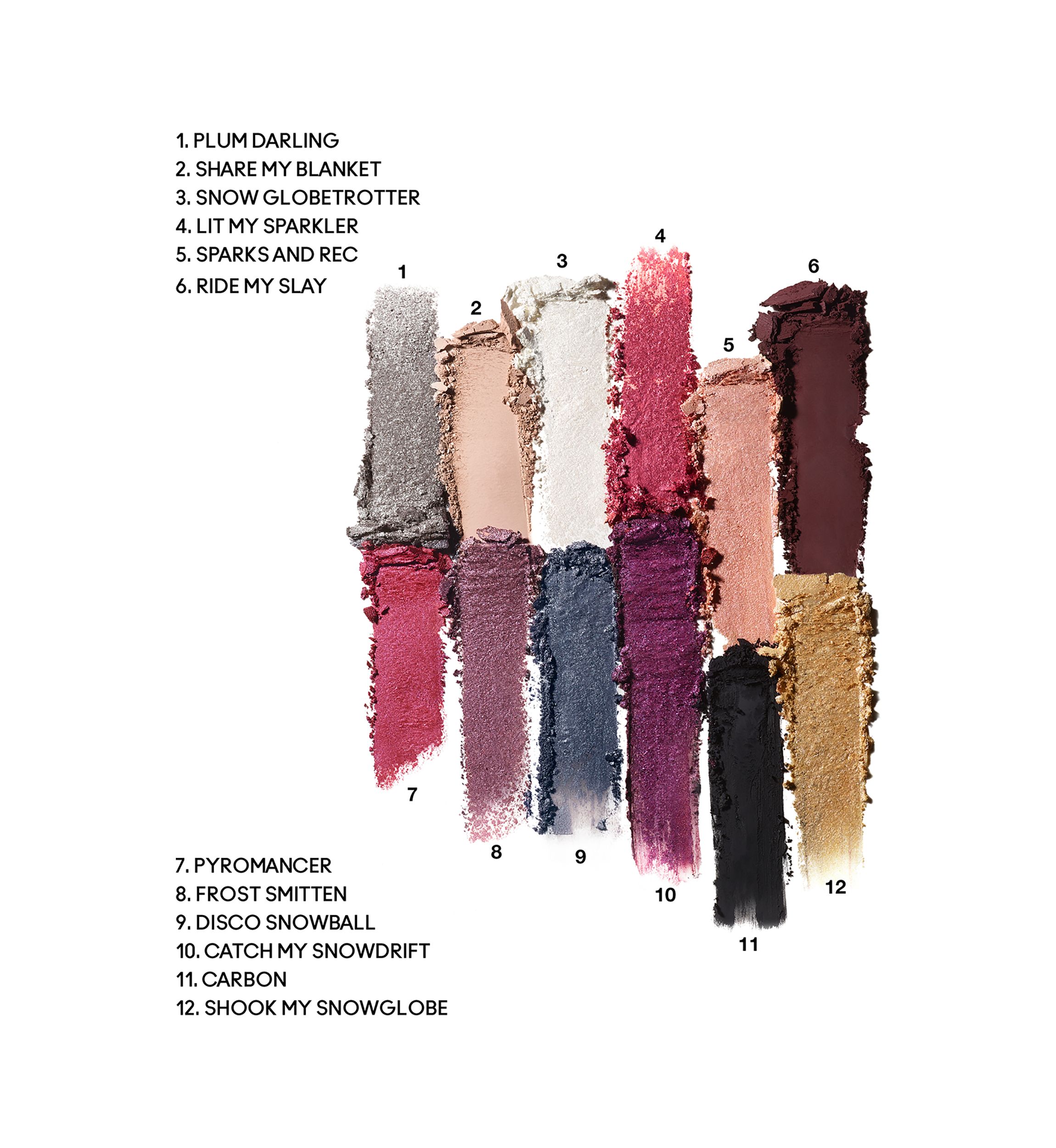 Rocket to Fame Eyeshadow Palette - 12 Colors