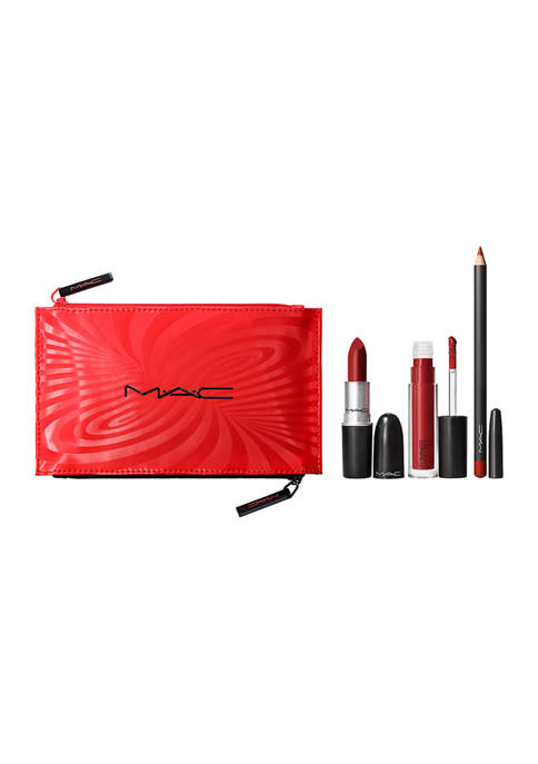 MAC Best-Kept Secret Lip Kit: Red/Neutral