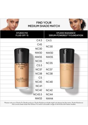 Studio Fix Fluid SPF15 24HR Matte Foundation + Oil Control