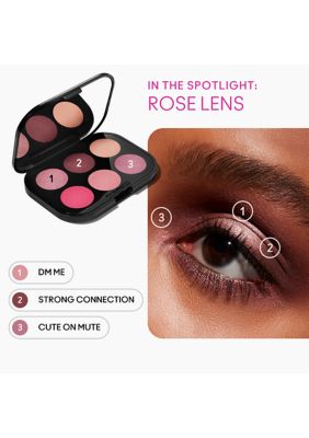 Connect In Colour Eye Shadow Palette: Rose Lens