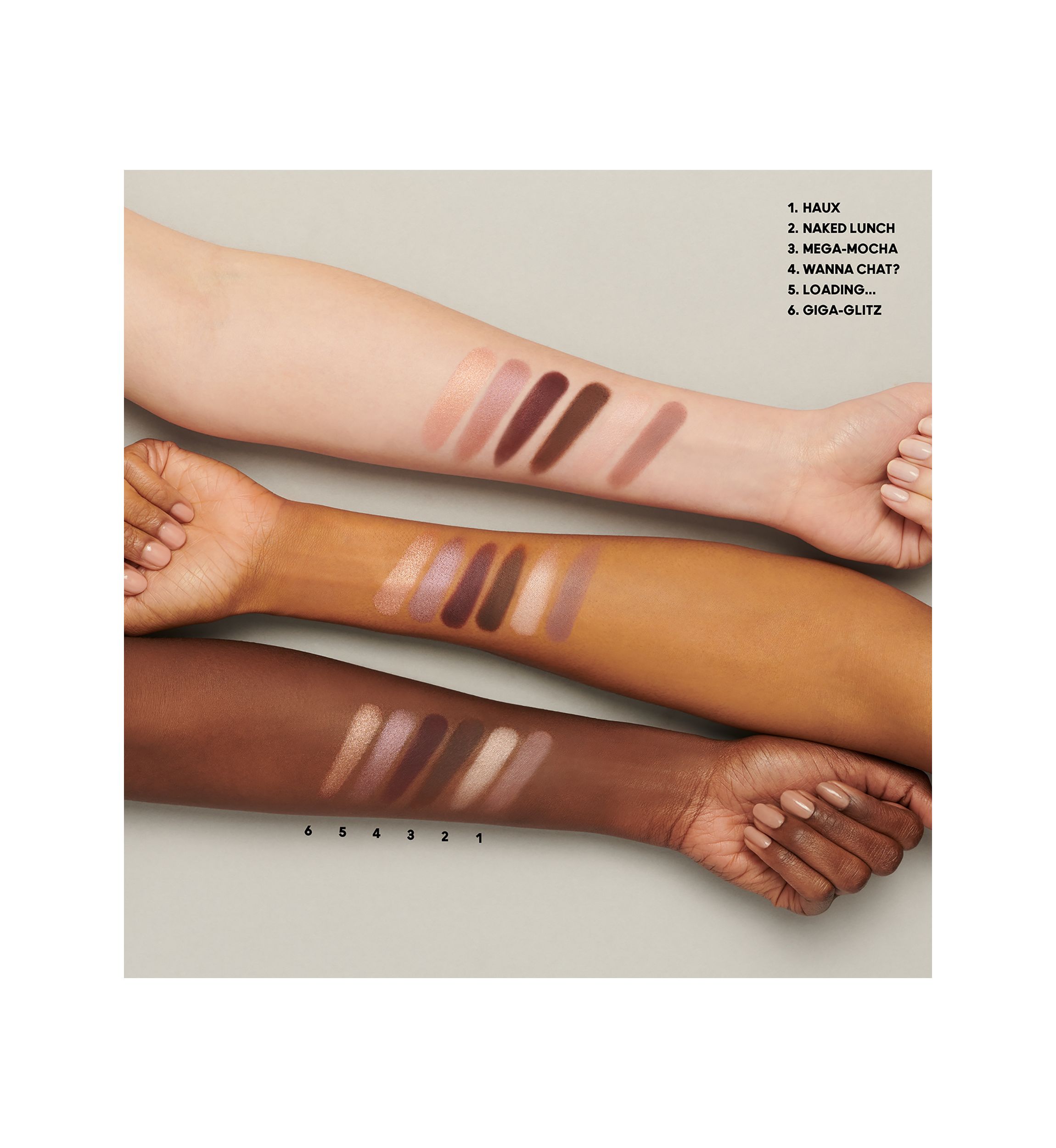 Connect In Colour Eye Shadow Palette: Embedded In Burgundy