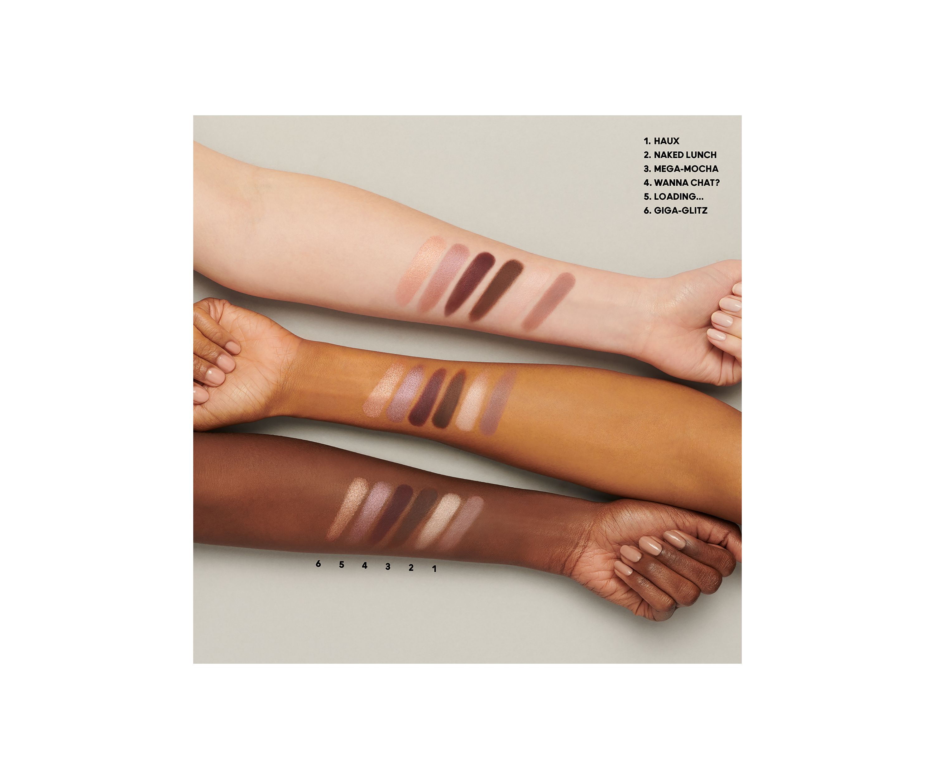 Connect In Colour Eye Shadow Palette: Embedded In Burgundy