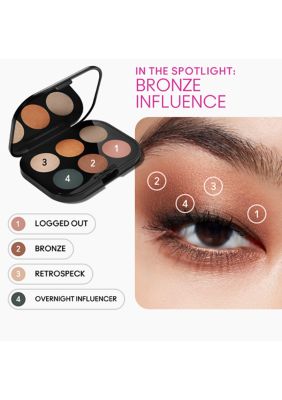 Connect In Colour Eye Shadow Palette: Bronze Influence