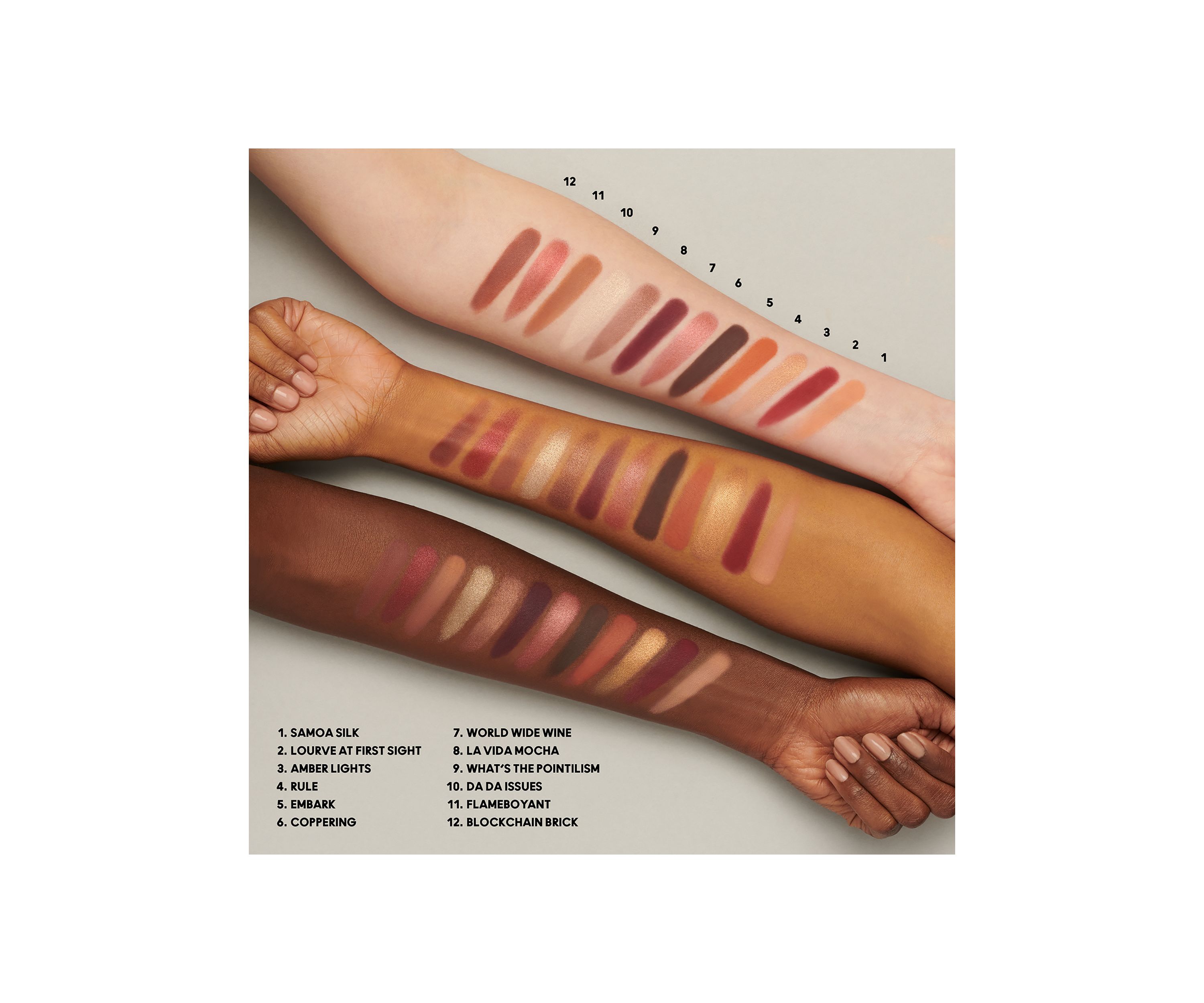 Connect In Colour Eye Shadow Palette: Future Flame
