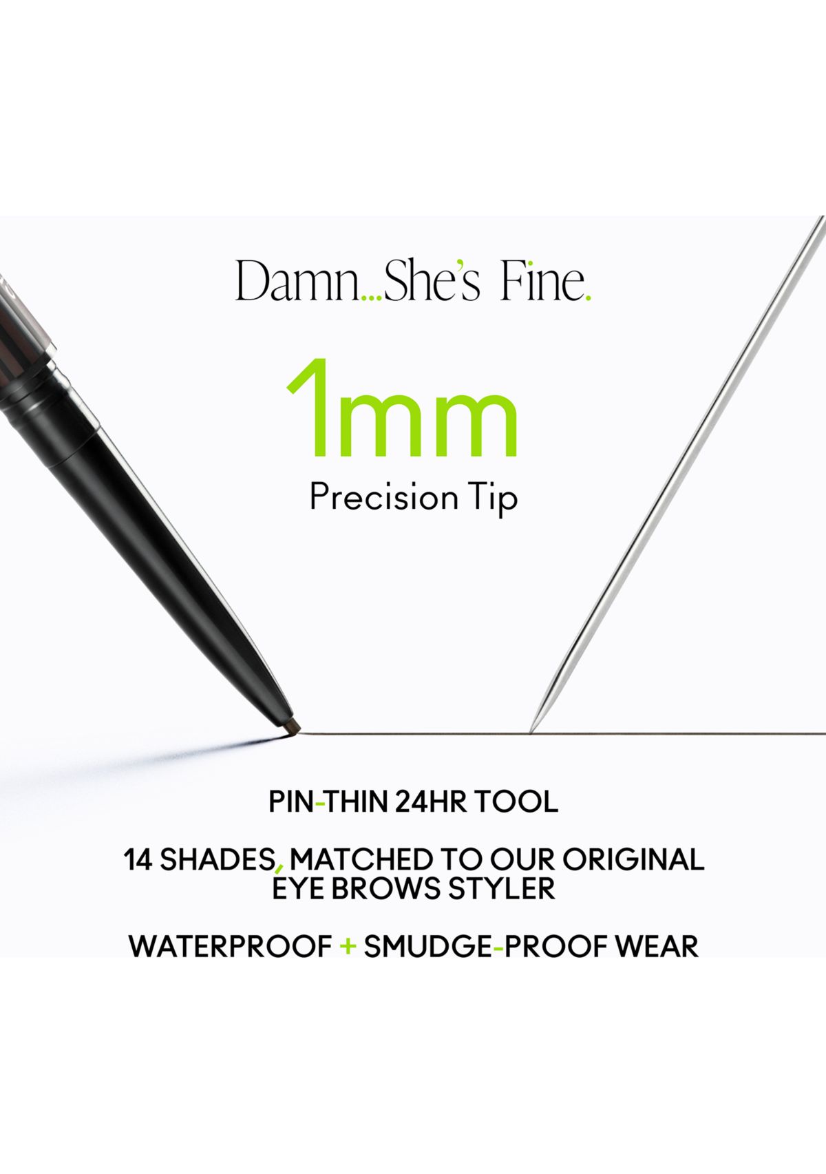 Pro Brow Definer 1 Millimeter Tip Brow Pencil