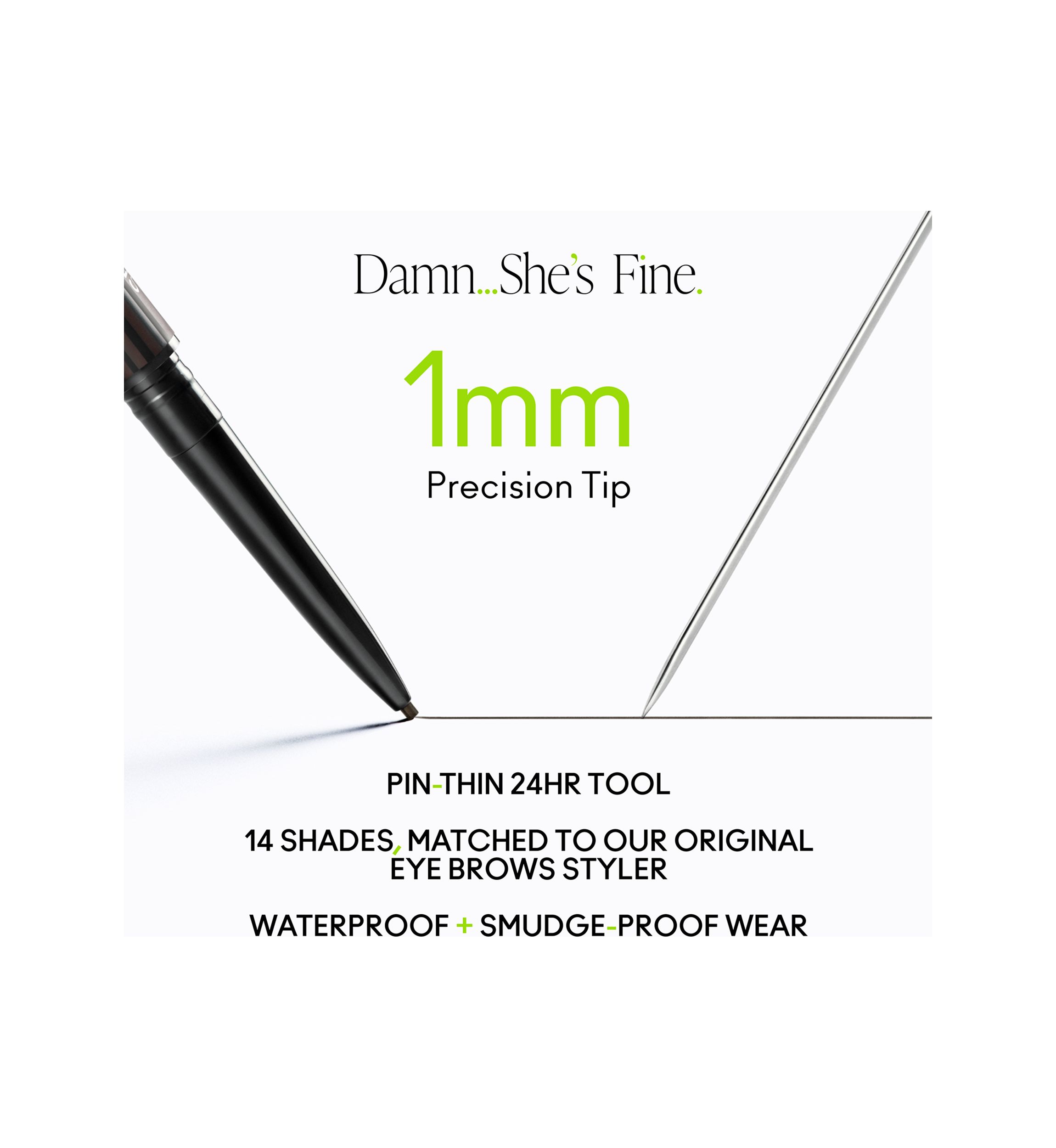 Pro Brow Definer 1 Millimeter Tip Brow Pencil