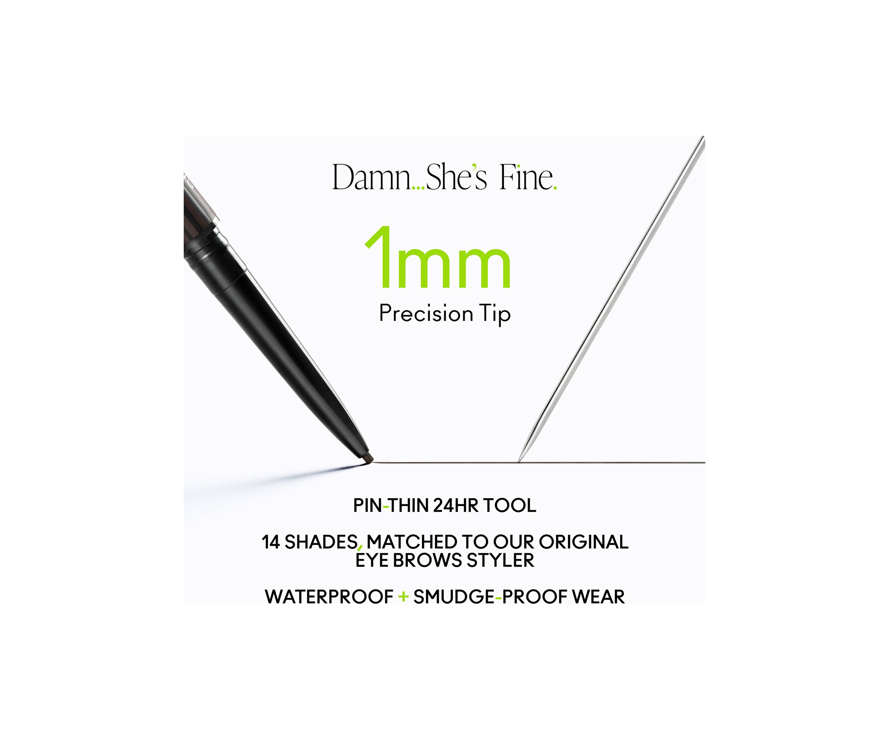 Pro Brow Definer 1 Millimeter Tip Brow Pencil