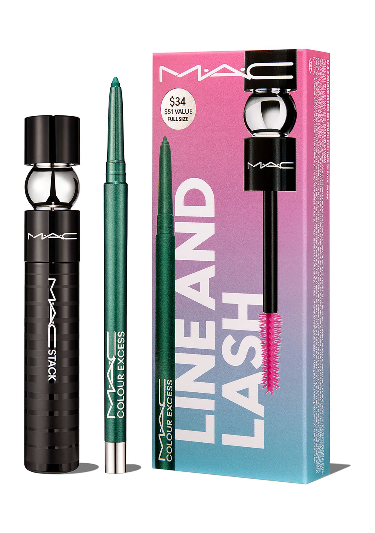 Pool Shark M·A·CStack and Color Excess Kit