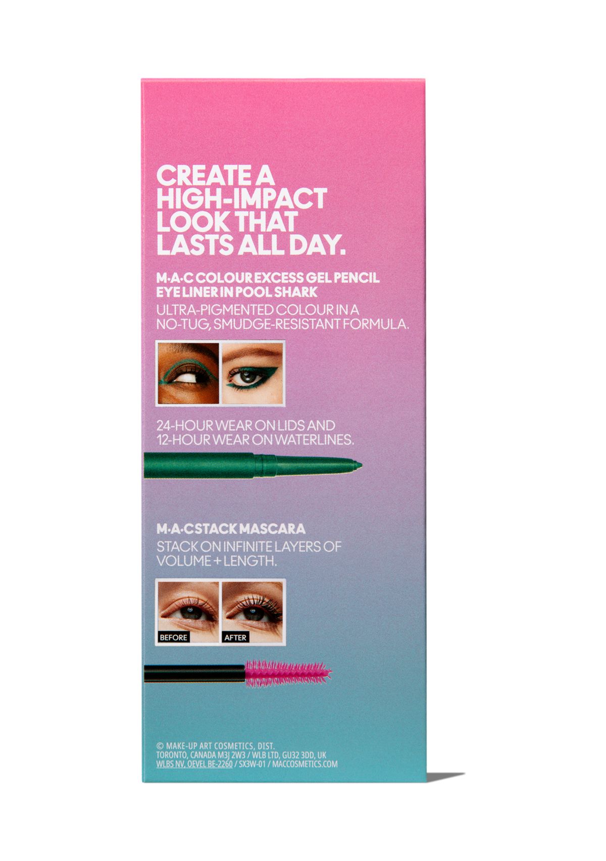 Pool Shark M·A·CStack and Color Excess Kit