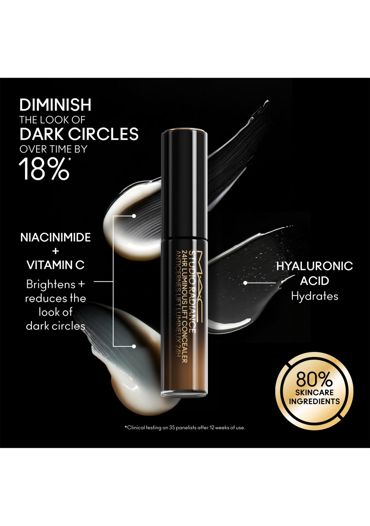 Studio Radiance 24HR Luminous Lift Concealer