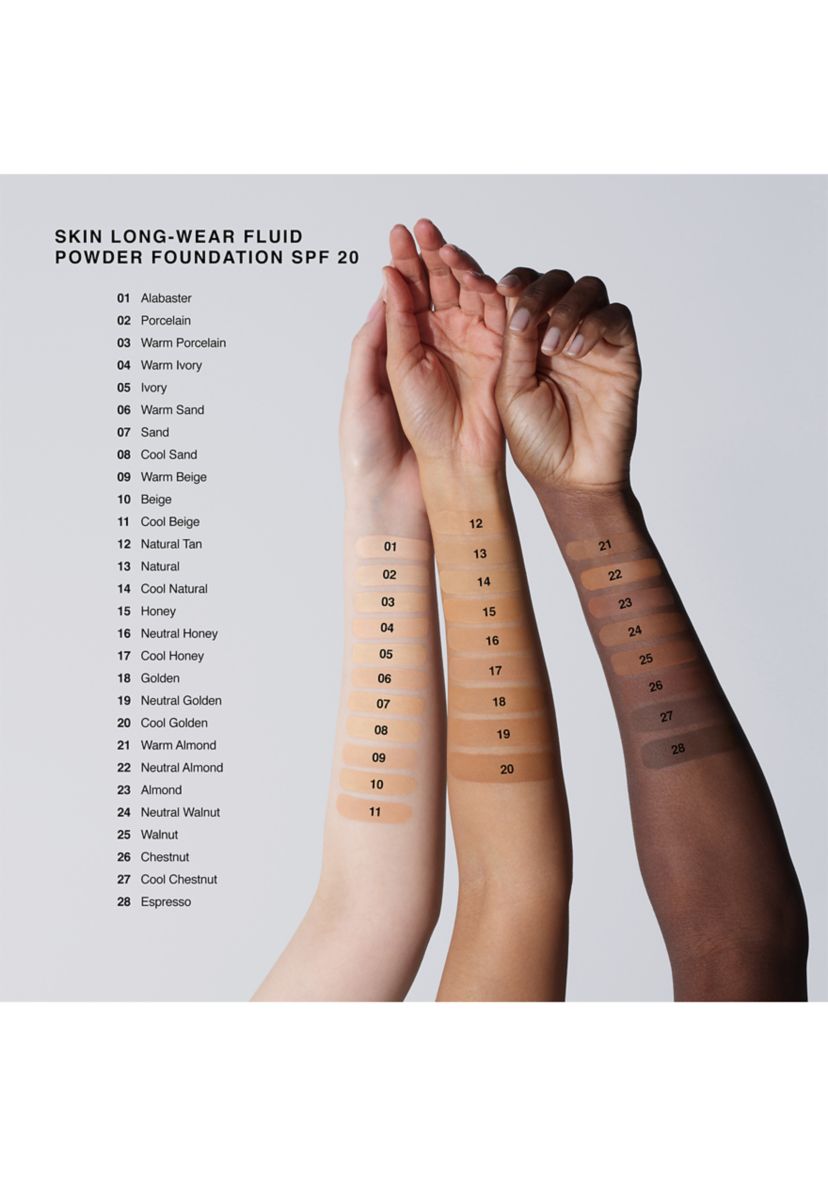 Skin Long-Wear Fluid Powder Foundation SPF 20