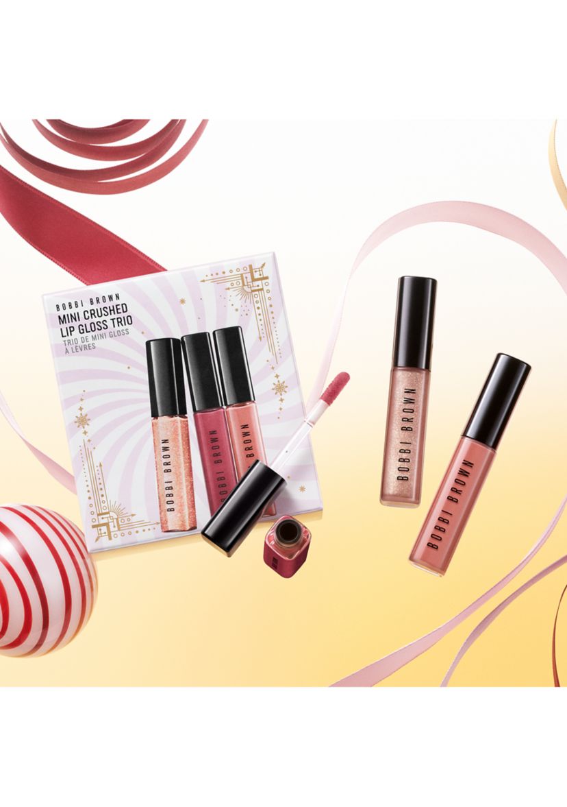 Mini Crushed Oil-Infused Lip Gloss Gift Set Trio - $66 Value!