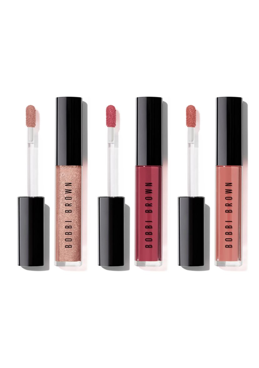 Mini Crushed Oil-Infused Lip Gloss Gift Set Trio - $66 Value!