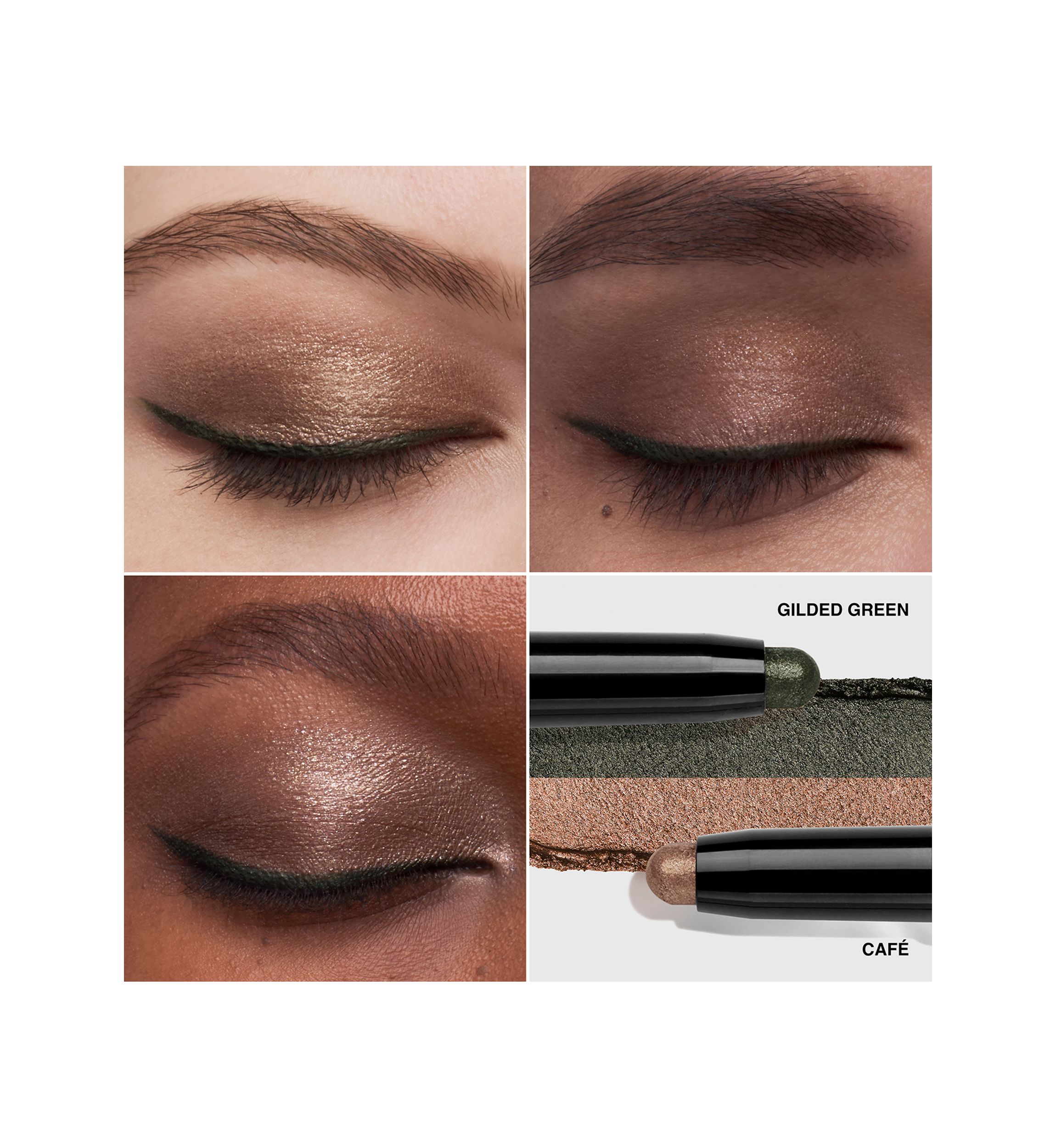 Dual-Ended Long-Wear Waterproof Cream Eyeshadow Stick