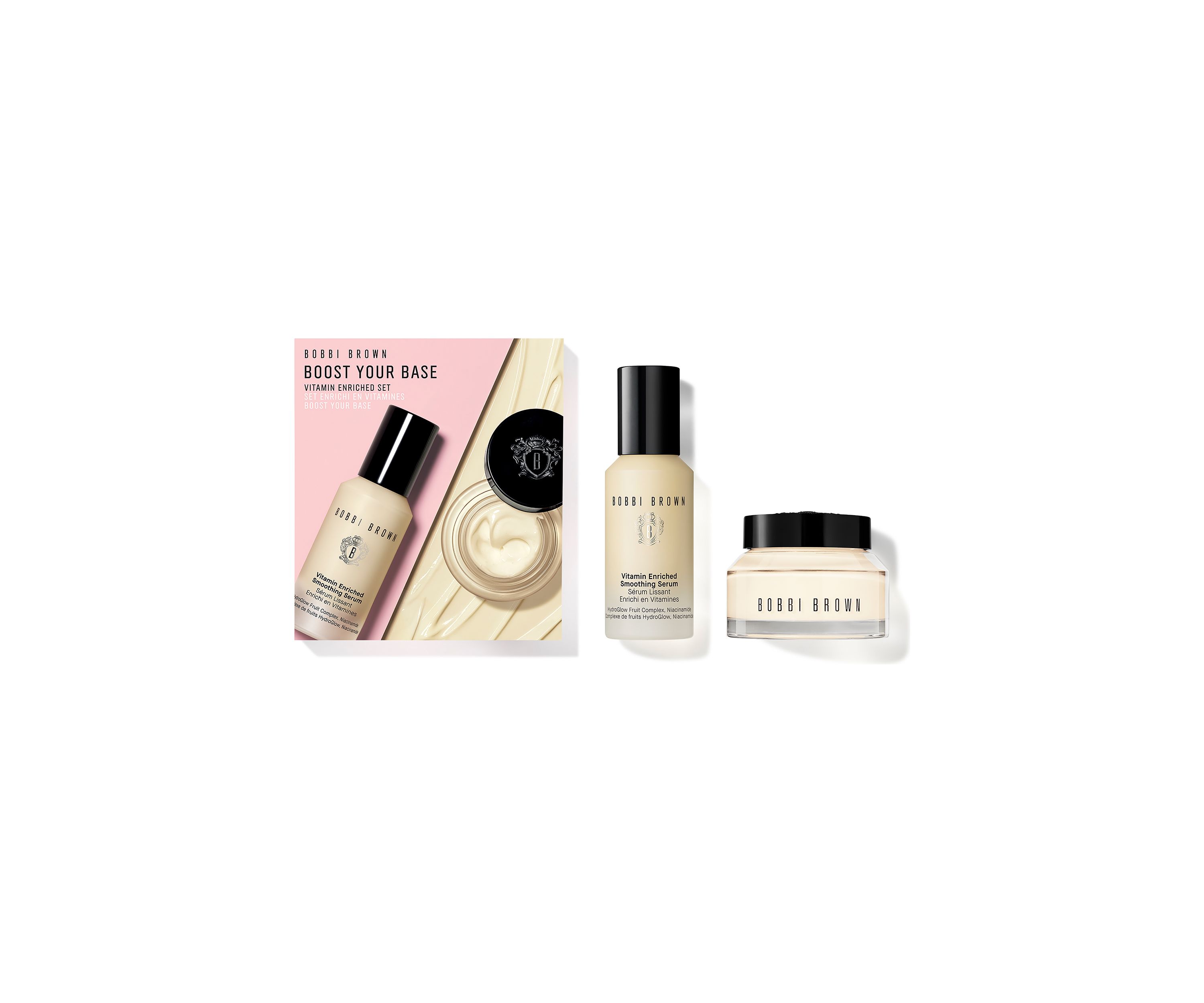 Boost Your Base Vitamin Enriched Moisturizer and Serum Set - $154 Value!