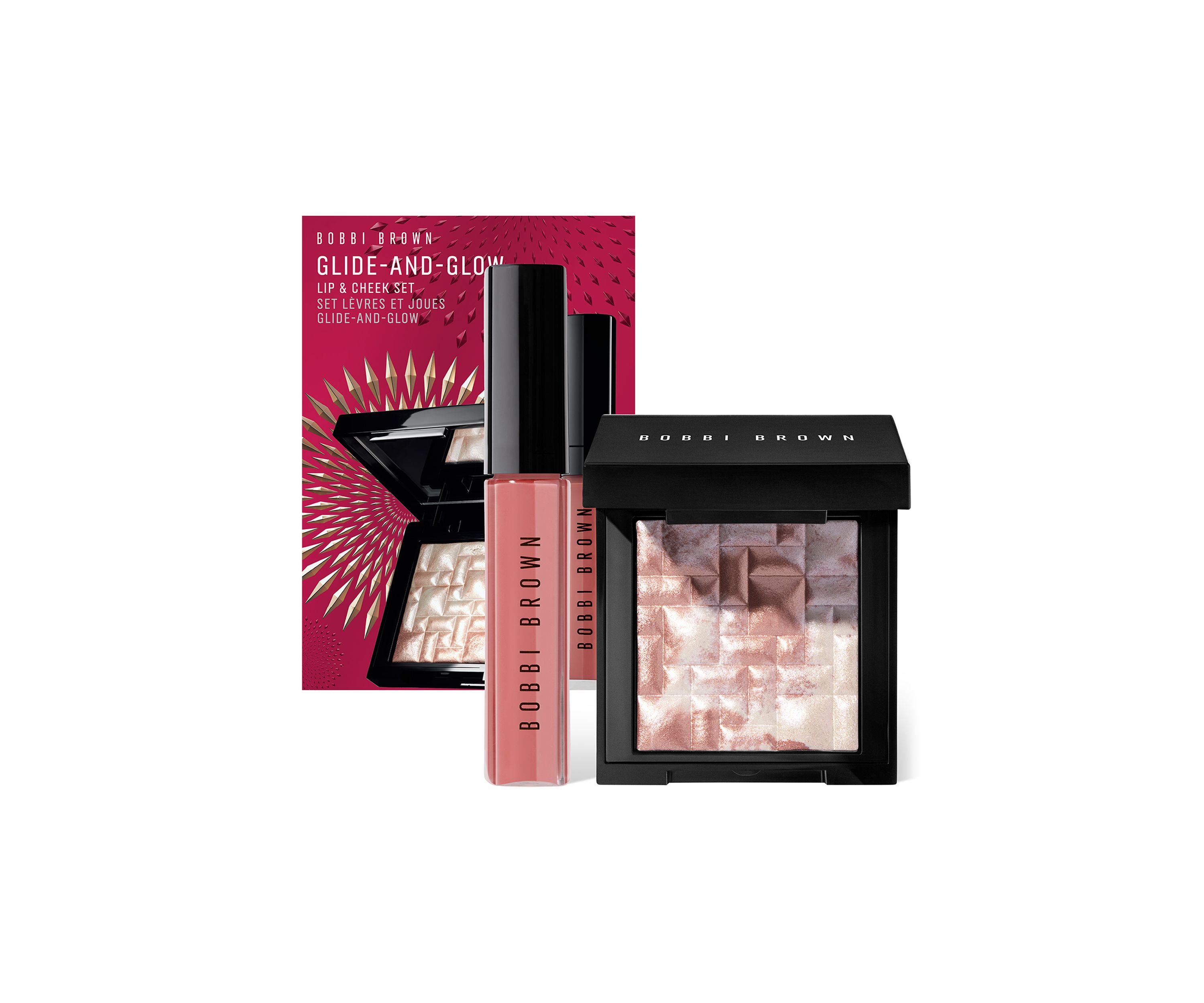 Glide-and-Glow Lip Gloss + Highlighter Set - $62 Value!