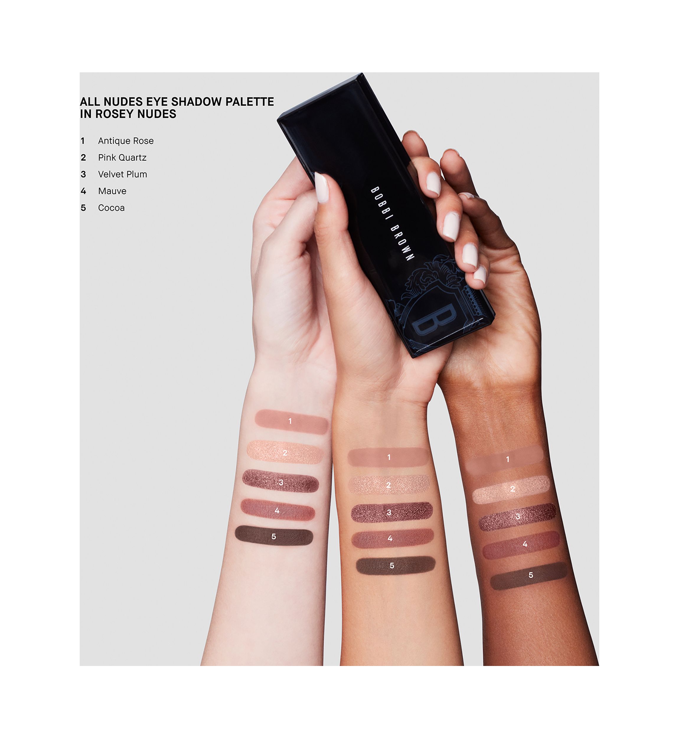 Rosey Nudes Eye Shadow Palette 