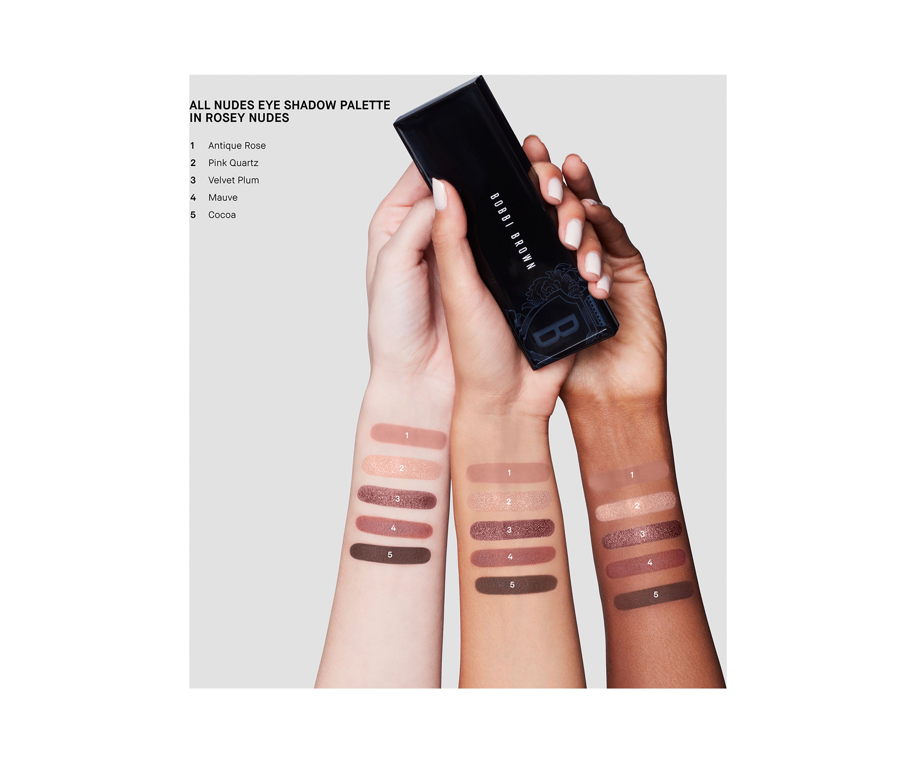 Rosey Nudes Eye Shadow Palette 