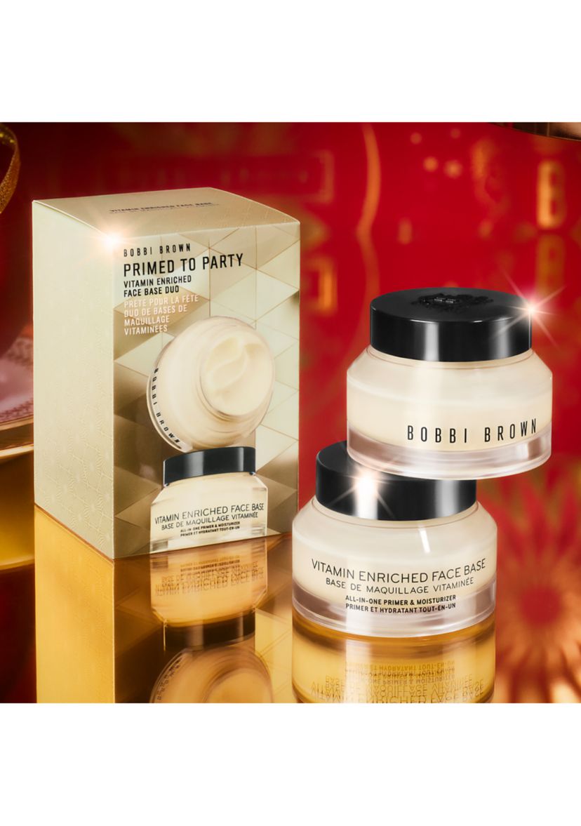 Vitamin Enriched Face Base Primer Moisturizer Duo With Vitamin C + Hyaluronic Acid  - Value $134!