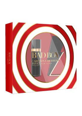 Men's Perfume Set Carolina Herrera Bad Boy 2 Pieces