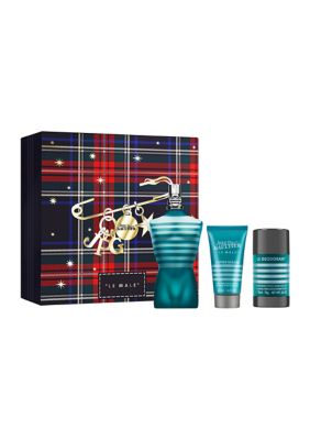 Jean Paul Gaultier Men's Le Male Eau De Toilette 3-Piece Gift Set - $187 Value