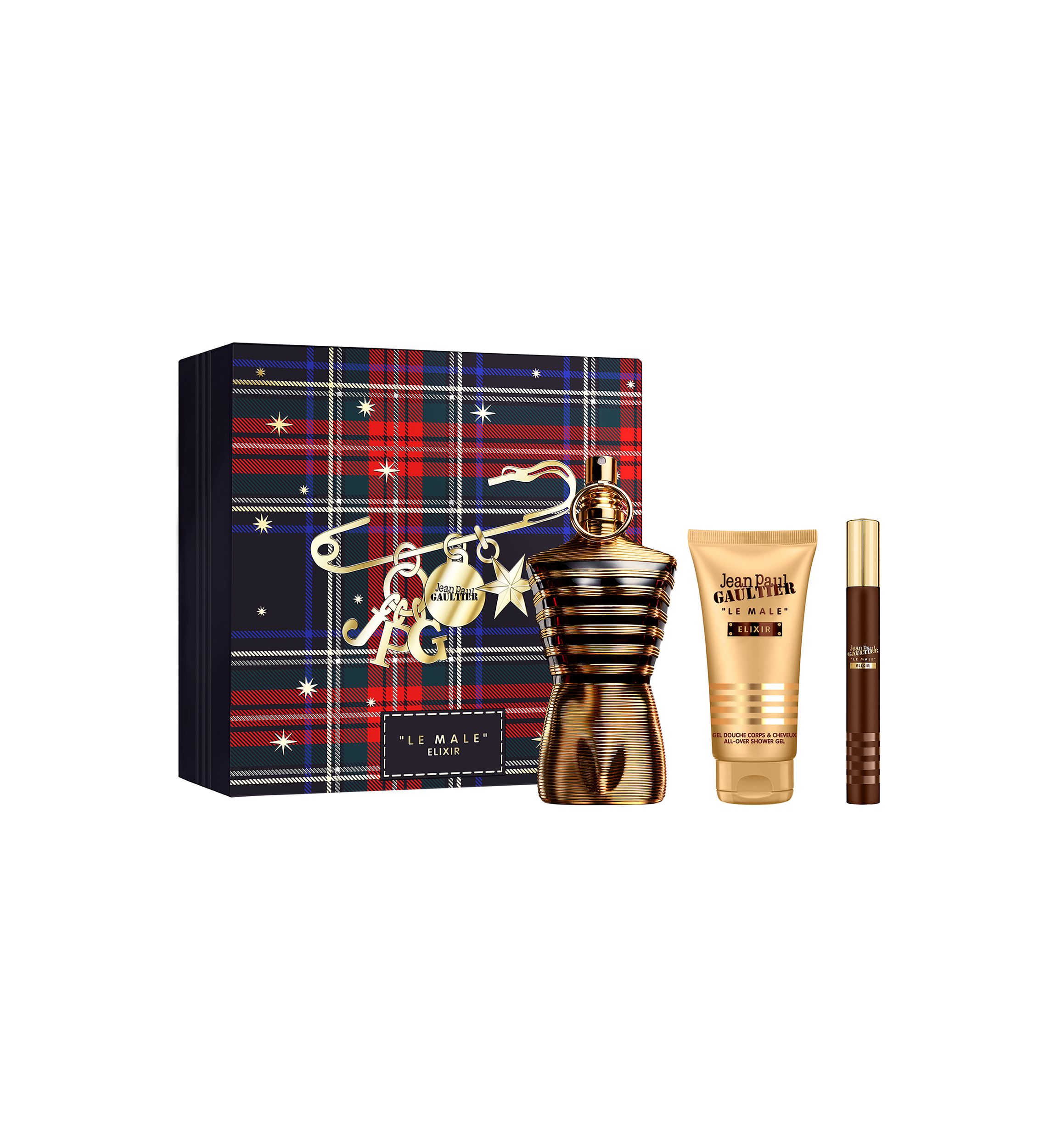 Le Male Elixir Eau De Parfum 3-Piece Gift Set - $237 Value!
