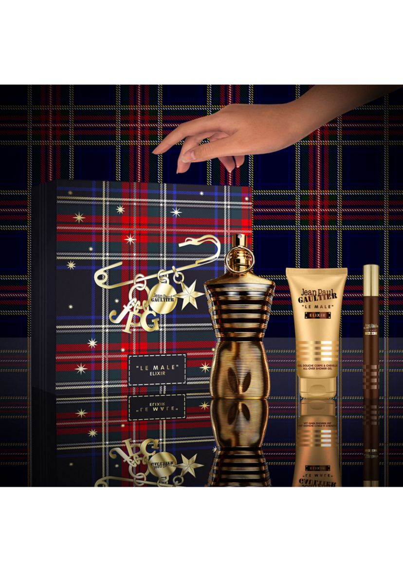 Le Male Elixir Eau De Parfum 3-Piece Gift Set - $237 Value!