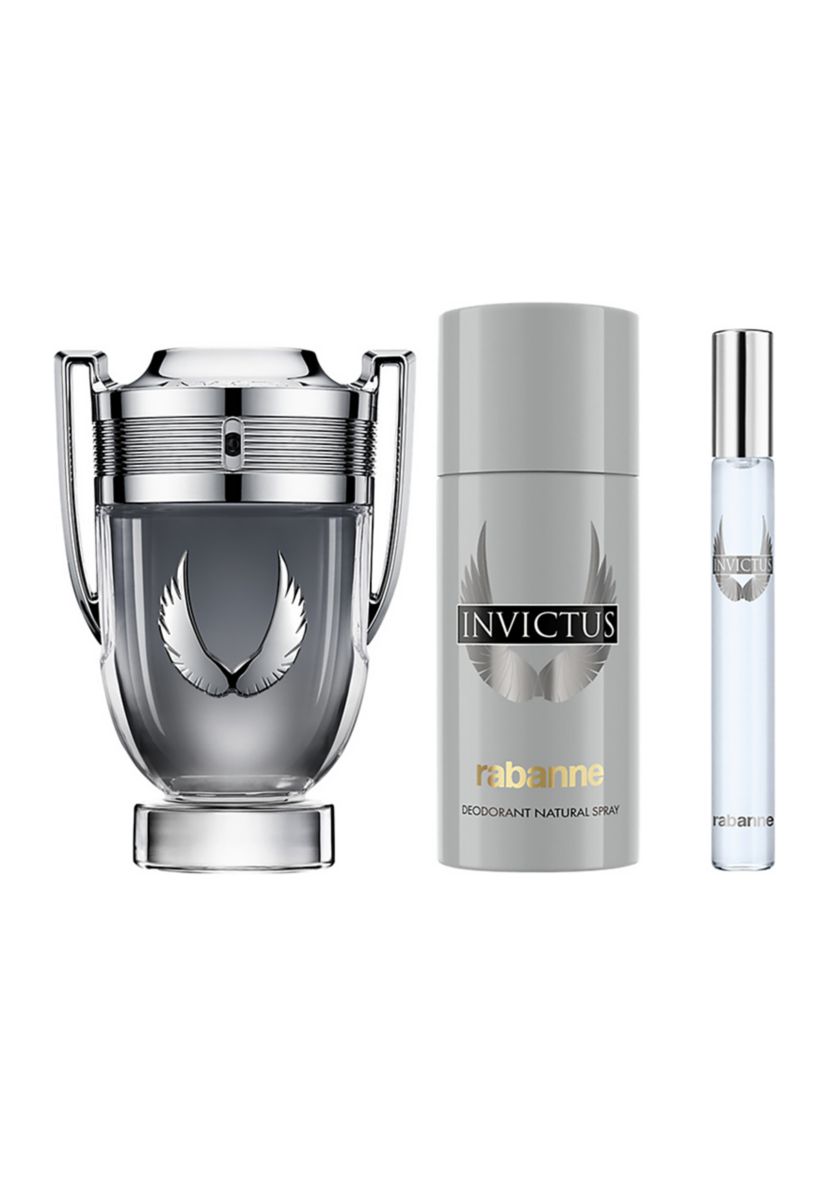 Invictus Platinum Eau de Parfum 3-Pc. Gift Set - $208 Value!