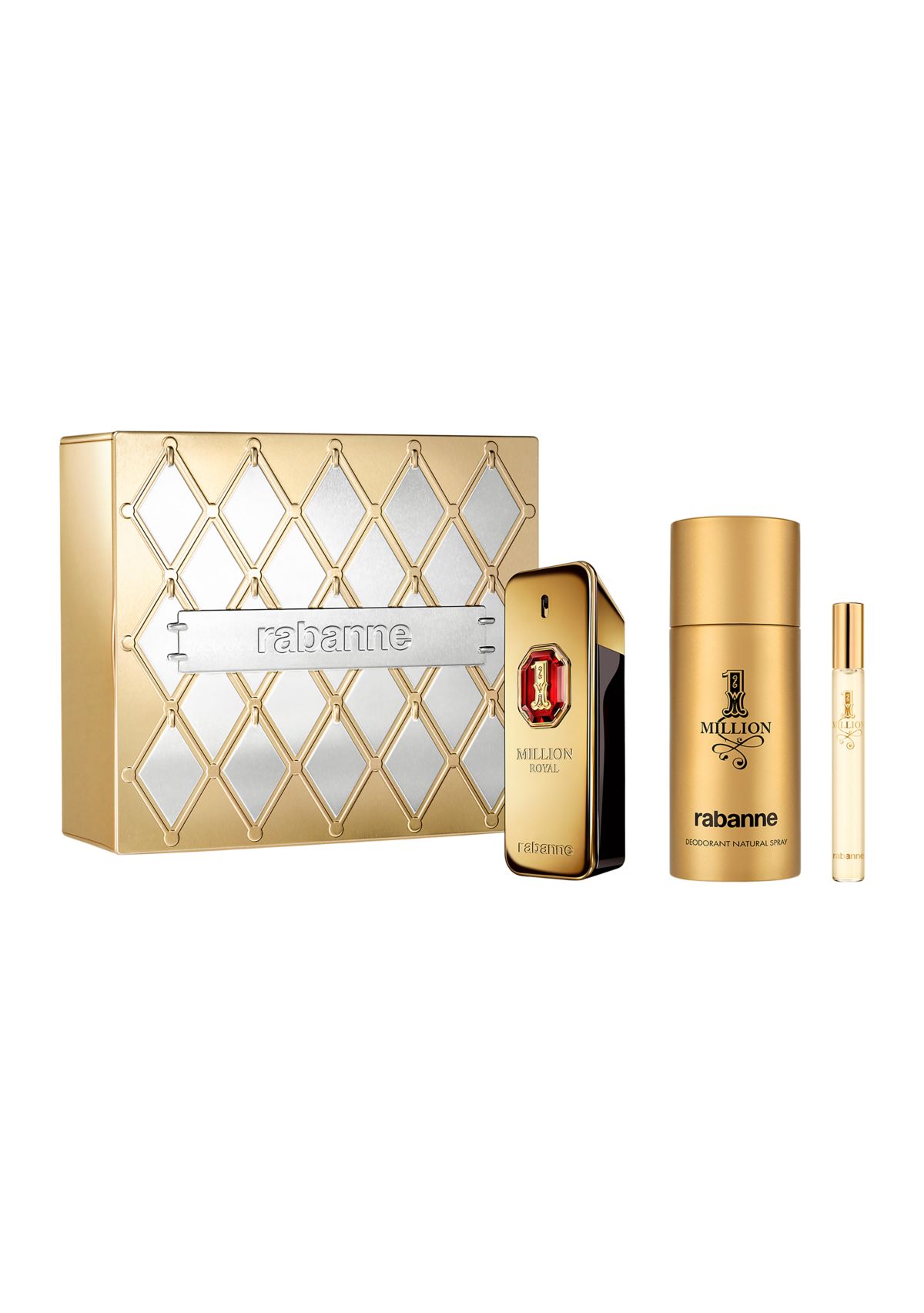 1 Million Royal Parfum Mens 3-Piece Gift Set - $201 Value!