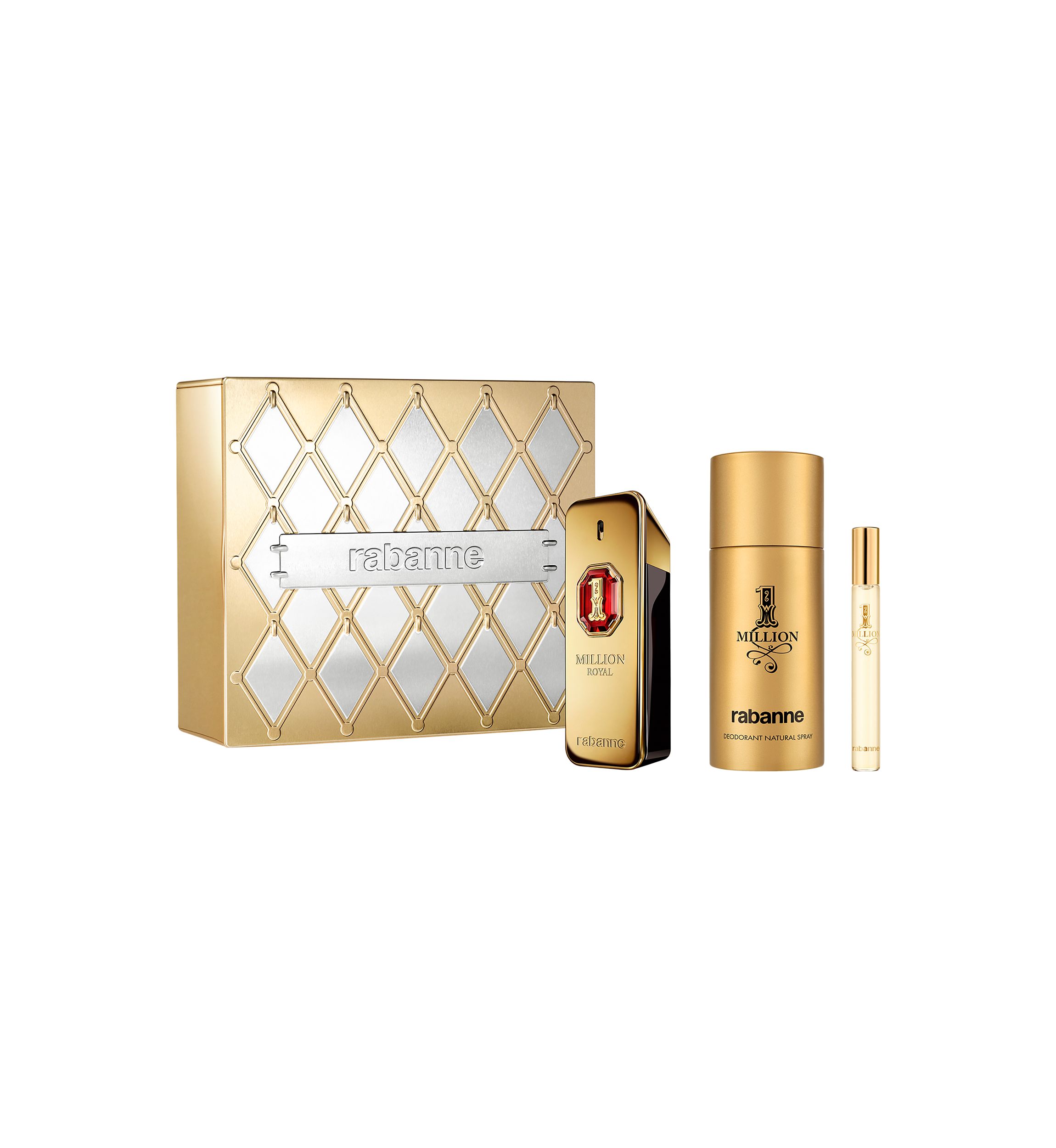 1 Million Royal Parfum Mens 3-Piece Gift Set - $201 Value!