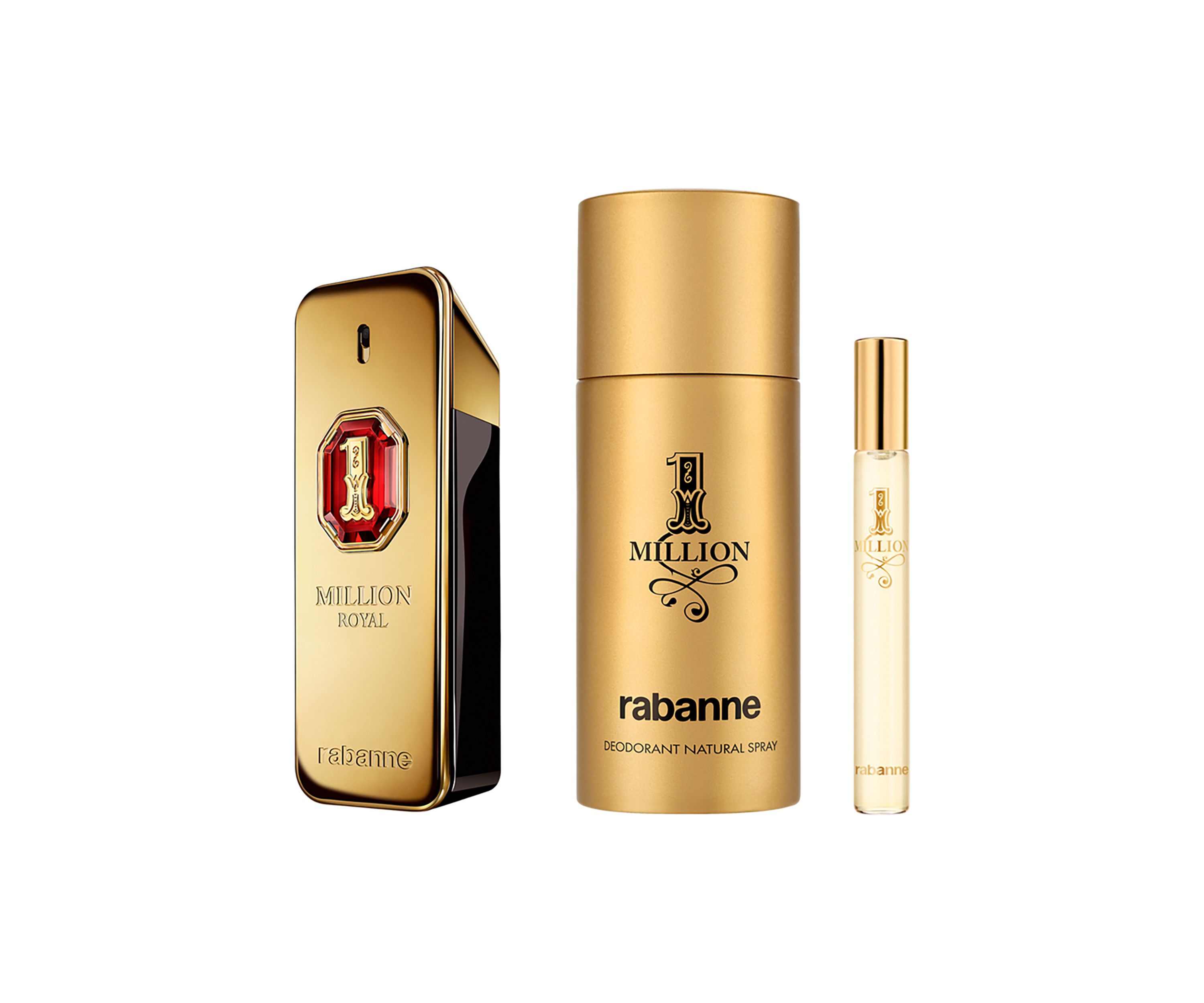1 Million Royal Parfum Mens 3-Piece Gift Set - $201 Value!