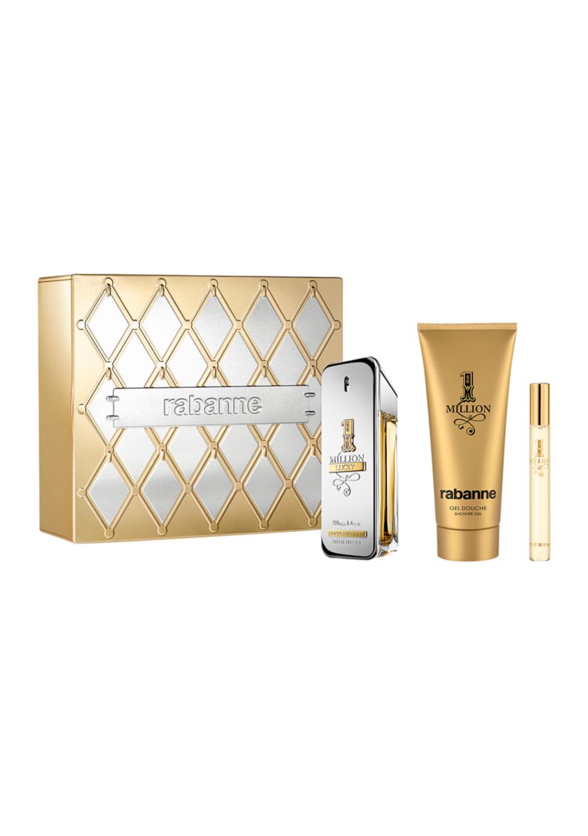 1 Million Lucky Eau de Toilette Mens 3-Piece Gift Set - $178 Value!