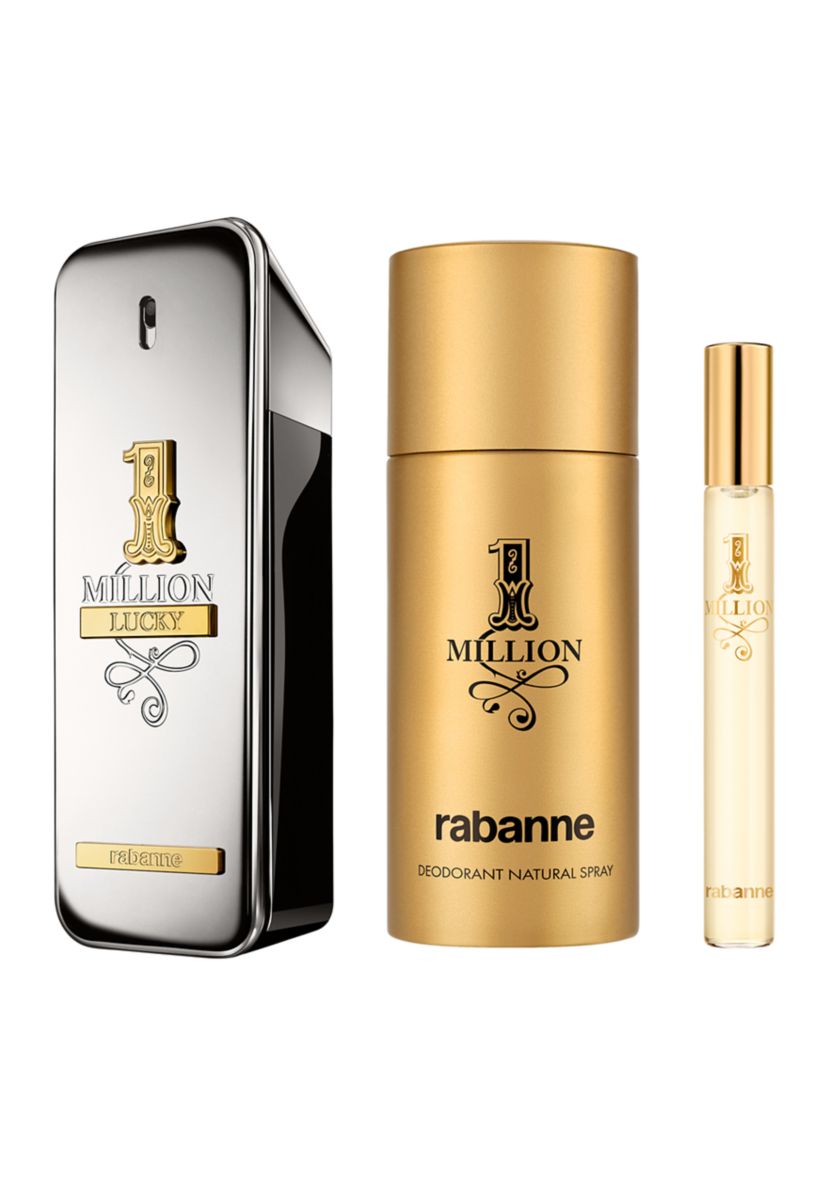 1 Million Lucky Eau de Toilette 3-Piece Gift Set - $190 Value!